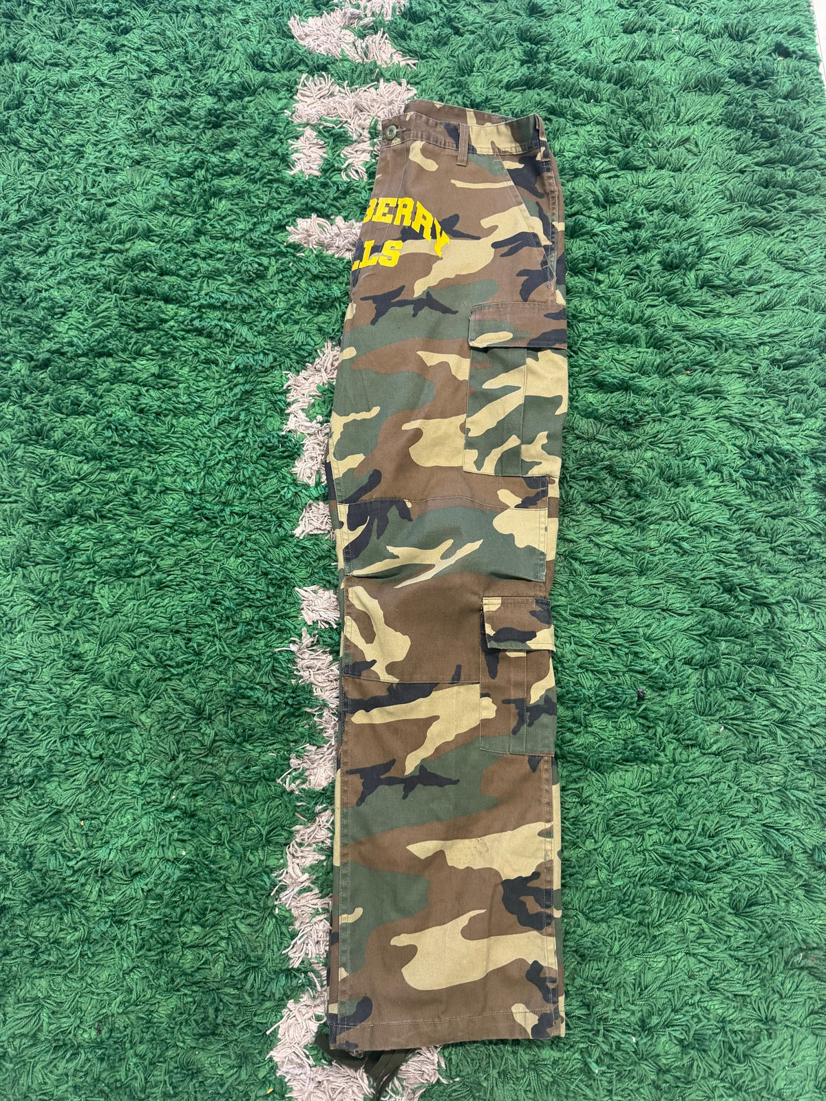 GV Gallery Raspberry Hills Camo Cargo Pants Green