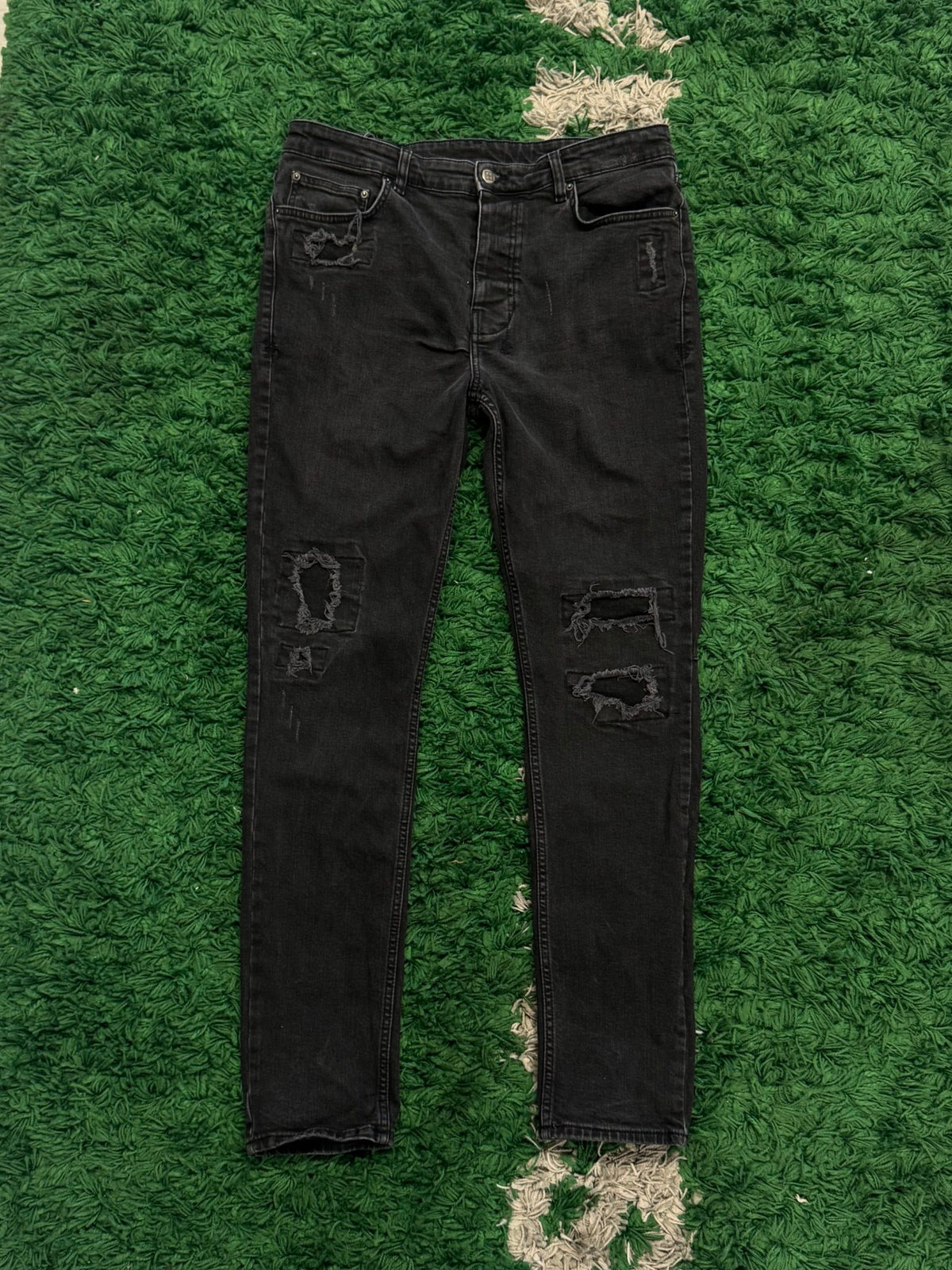 Ksubi Distressed Jeans Black