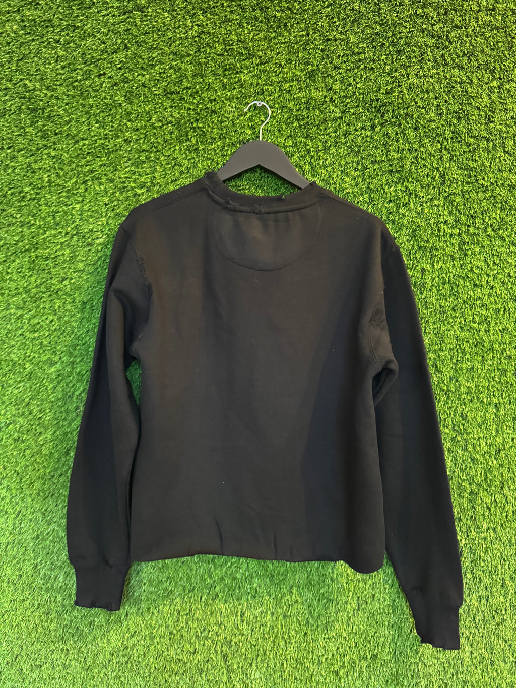 AMIS ET FLUERS pope smoke dope crewneck