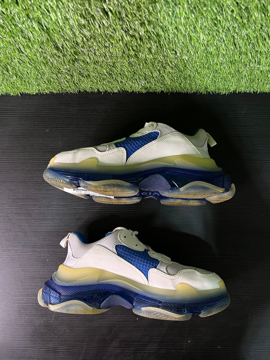 Balenciaga Triple S Sneaker White Blue