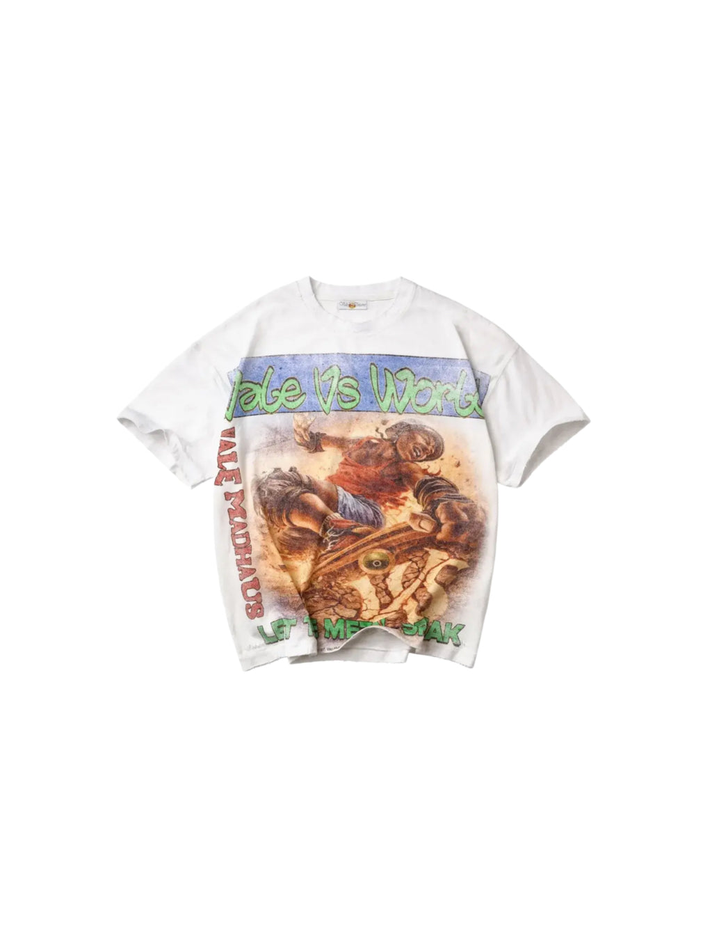 Vale forever metal speaker tee (white)