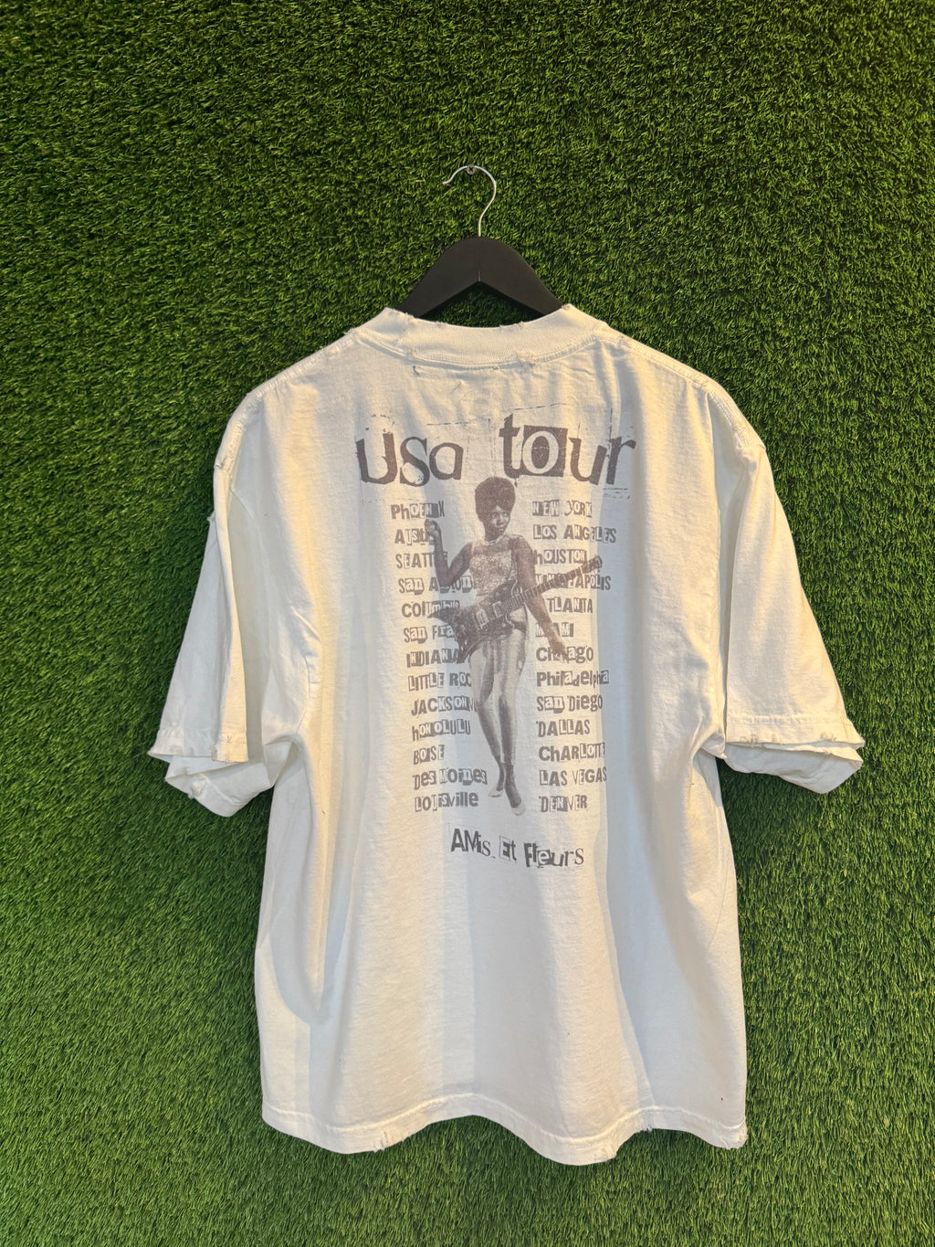 AMIS ET FLUERS "1998 NOSTALIGA" TOUR TEE