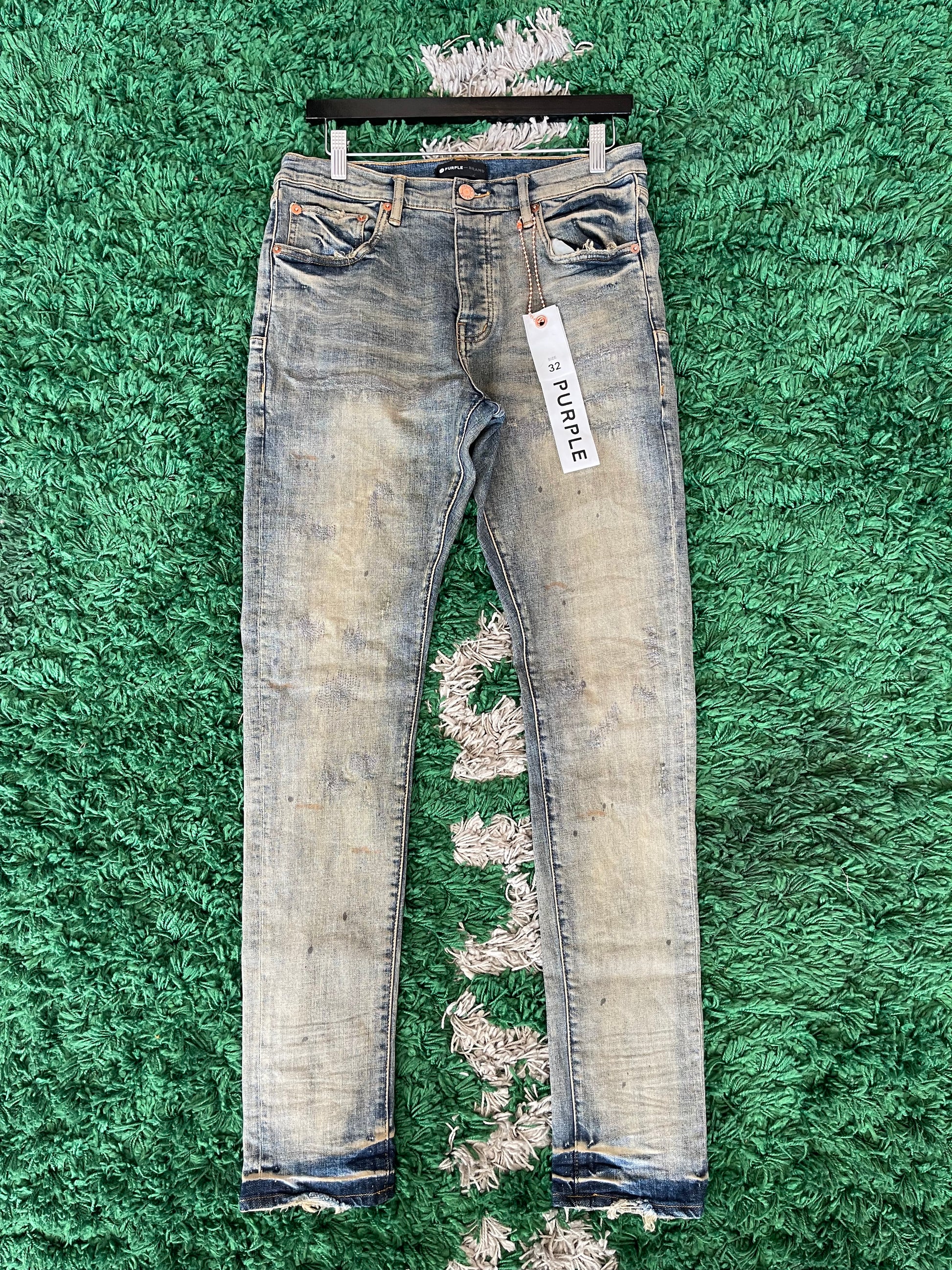 Purple Brand Vintage Wash Skinny Denim W/ Tag