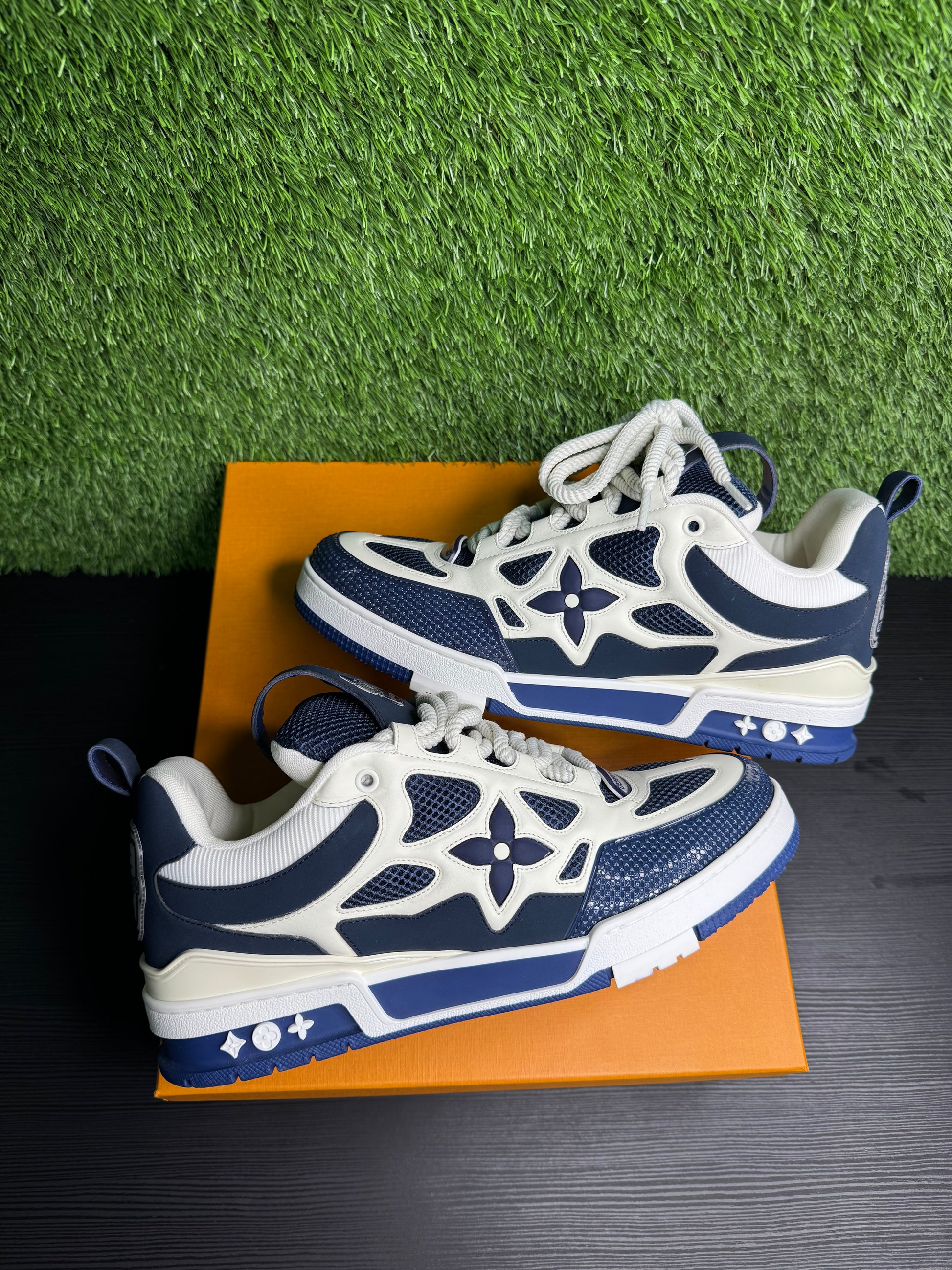 Louis Vuitton LV Navy Skate Sneaker