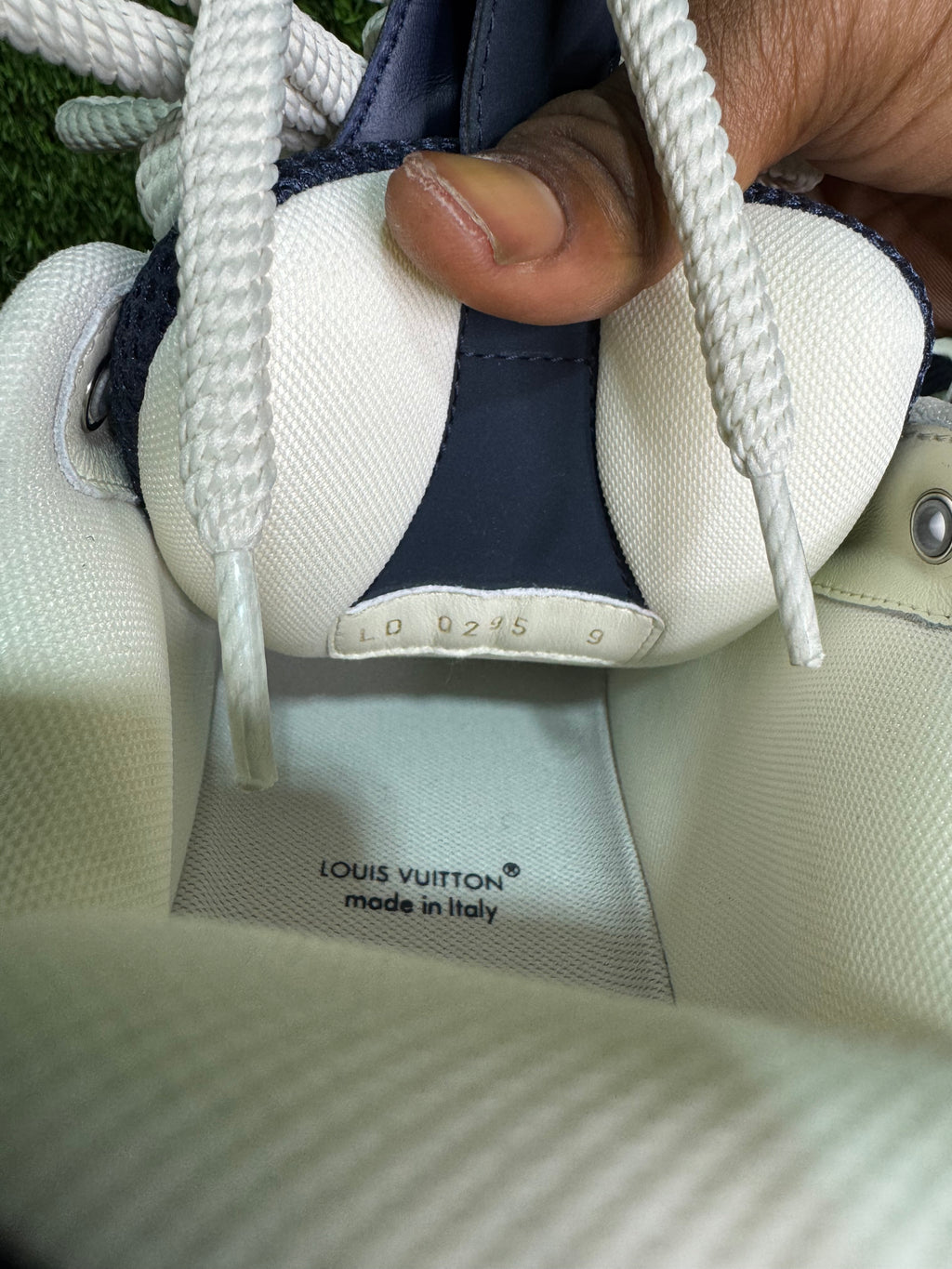 Louis Vuitton LV Navy Skate Sneaker