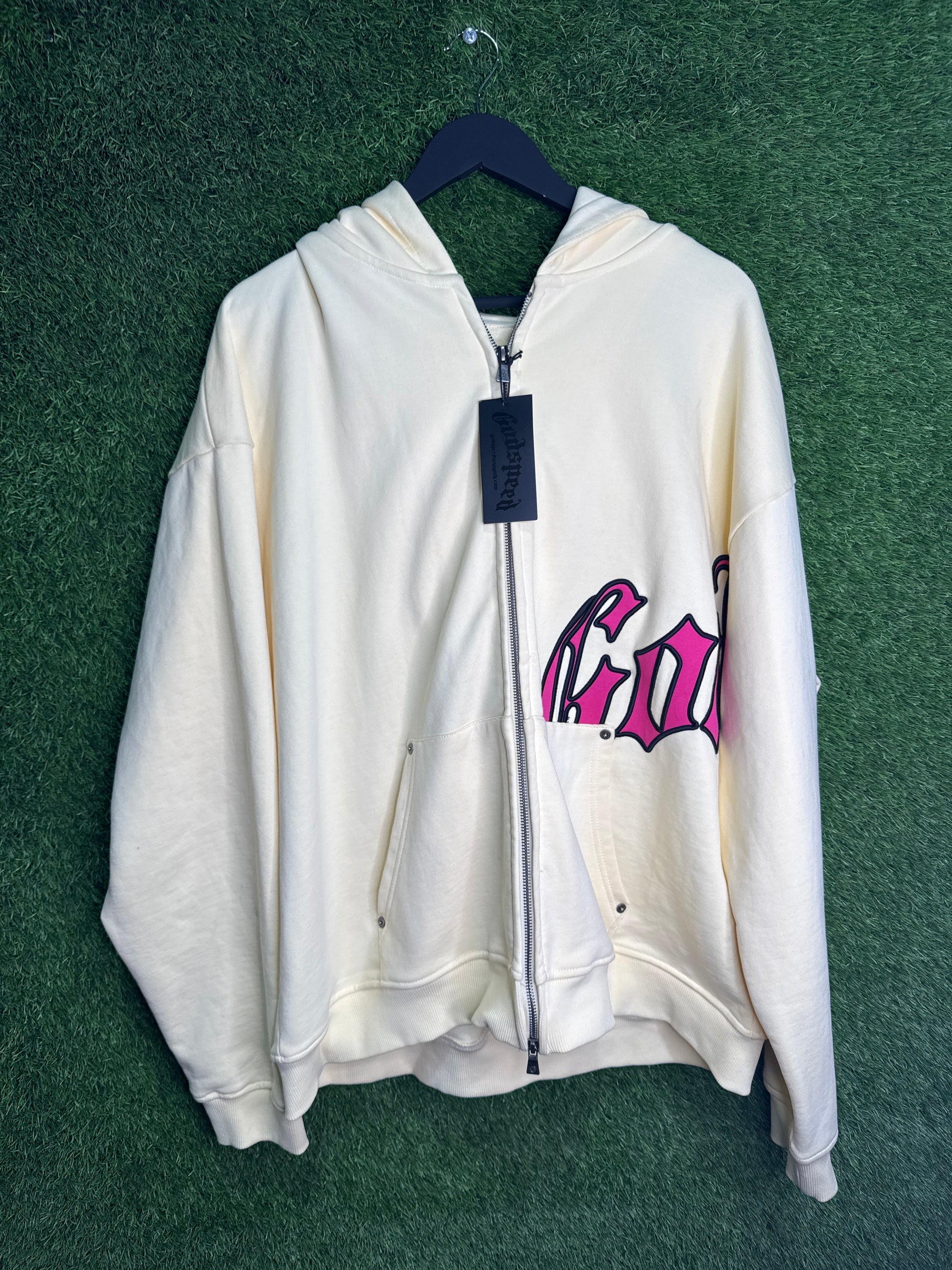 Godspeed pink/cream jogging suit