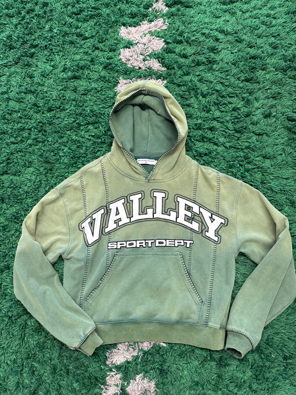 Vale Forever Valley Dreams Dept Hoodie Olive