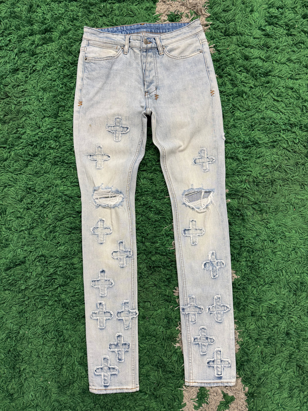 KSUBI Kraftwerk Cross Skinny Jeans