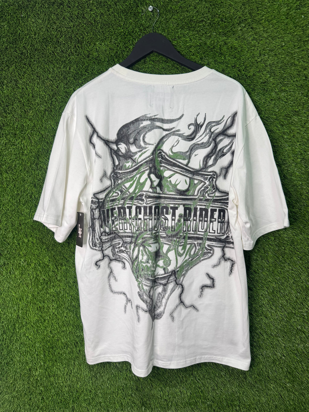 Retrovert ghost rider tshirt (white)