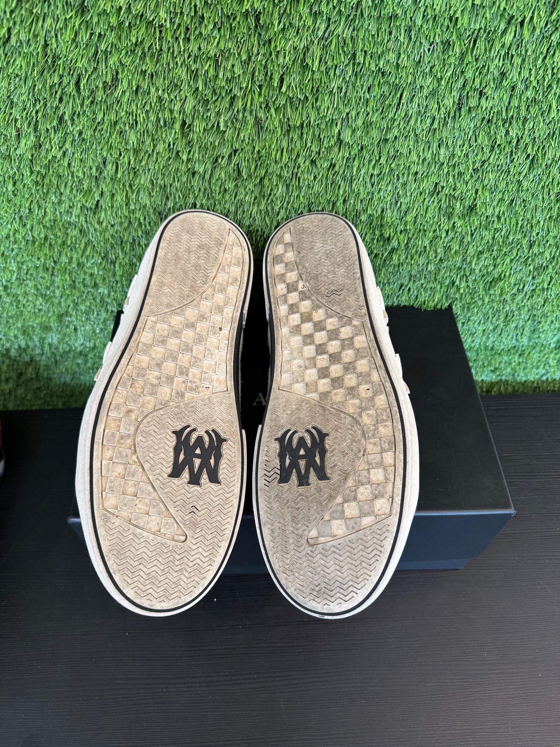 AMIRI Sunset Skate Low Birch Black