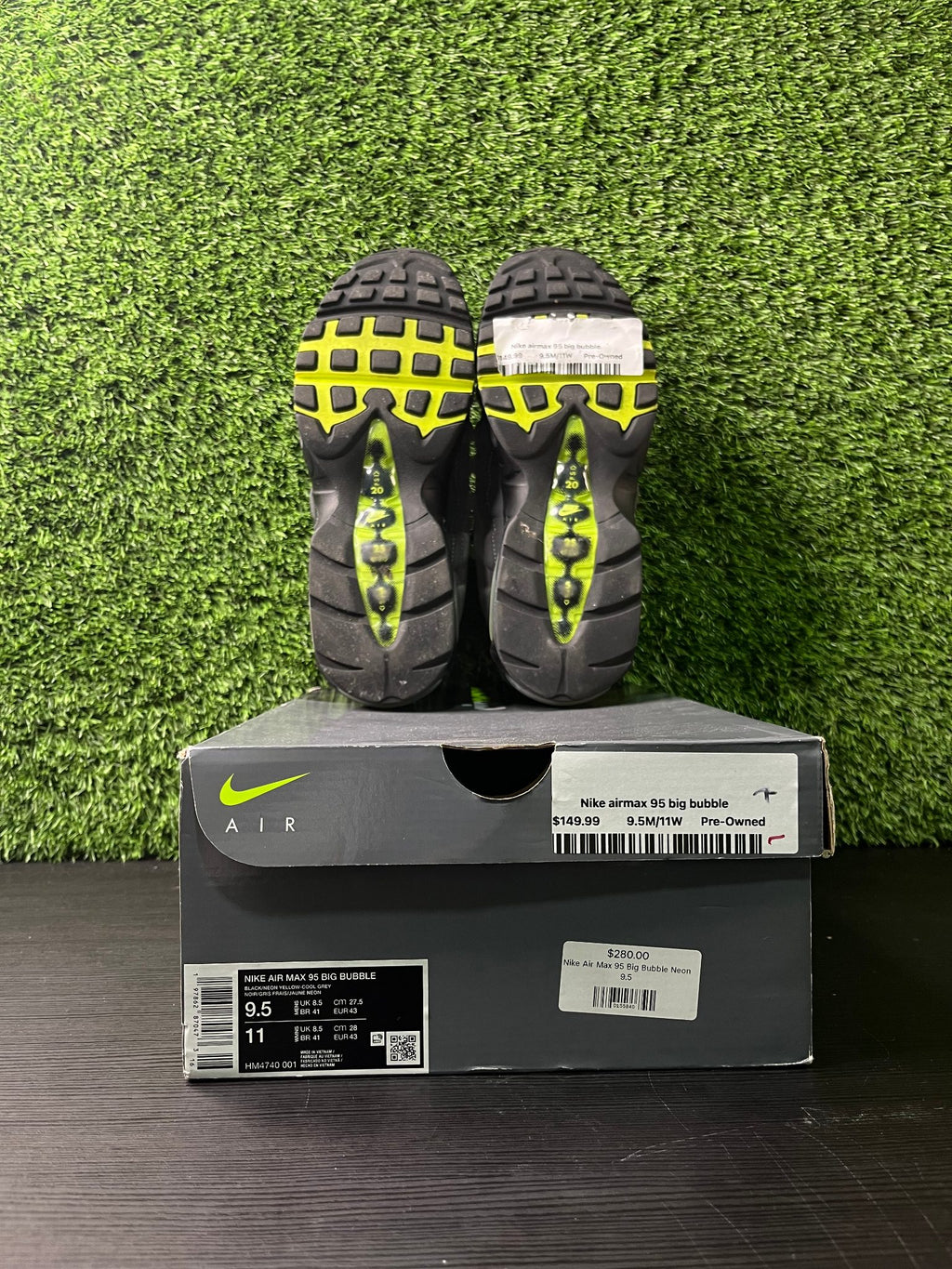 Nike airmax 95 big bubble