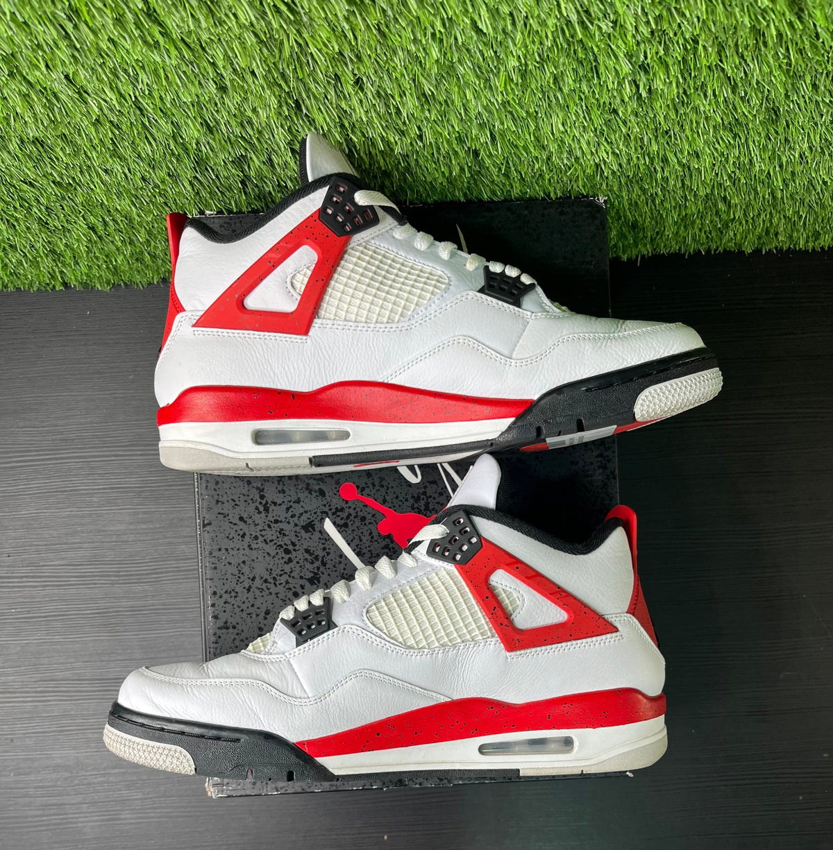 Jordan 4 red cement