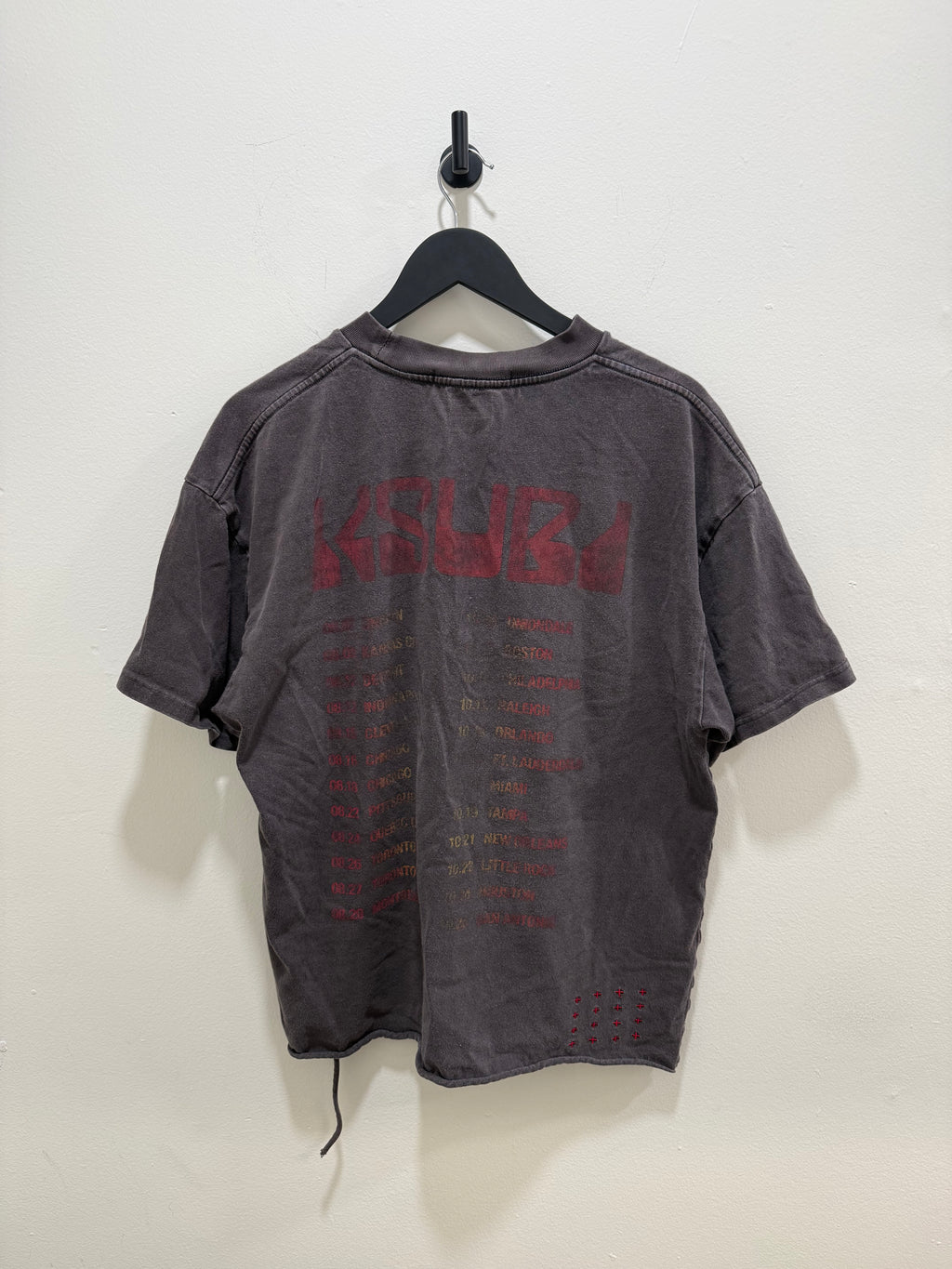 Ksubi Scorpion Tee Grey