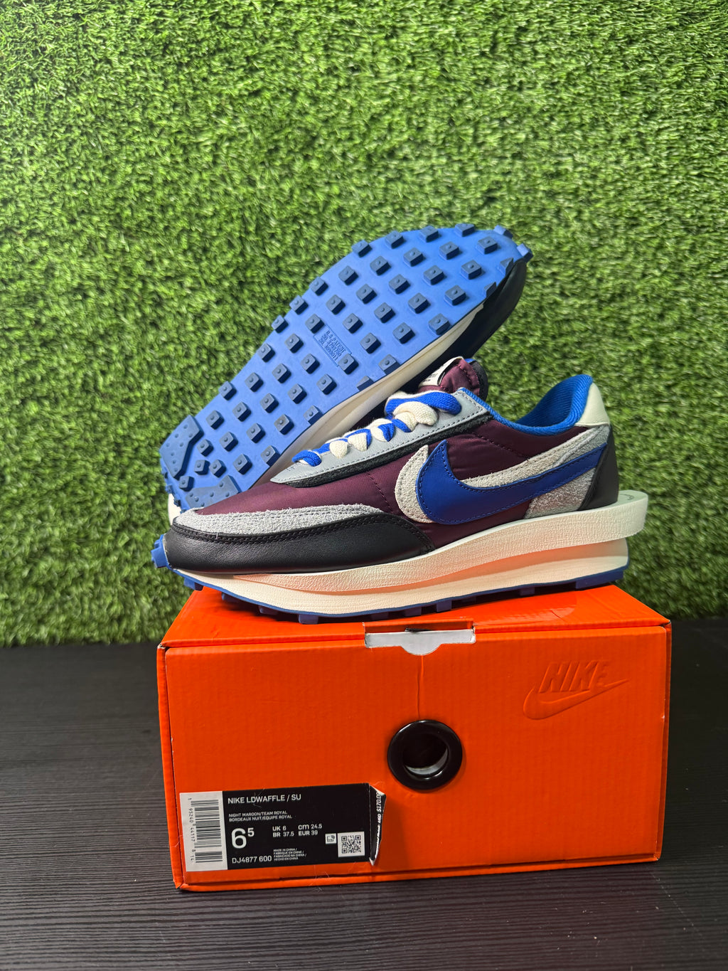 Nike LD Waffle Sacai Undercover Maroon