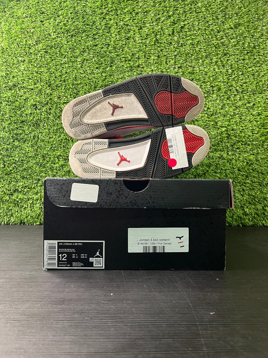 Jordan 4 red cement