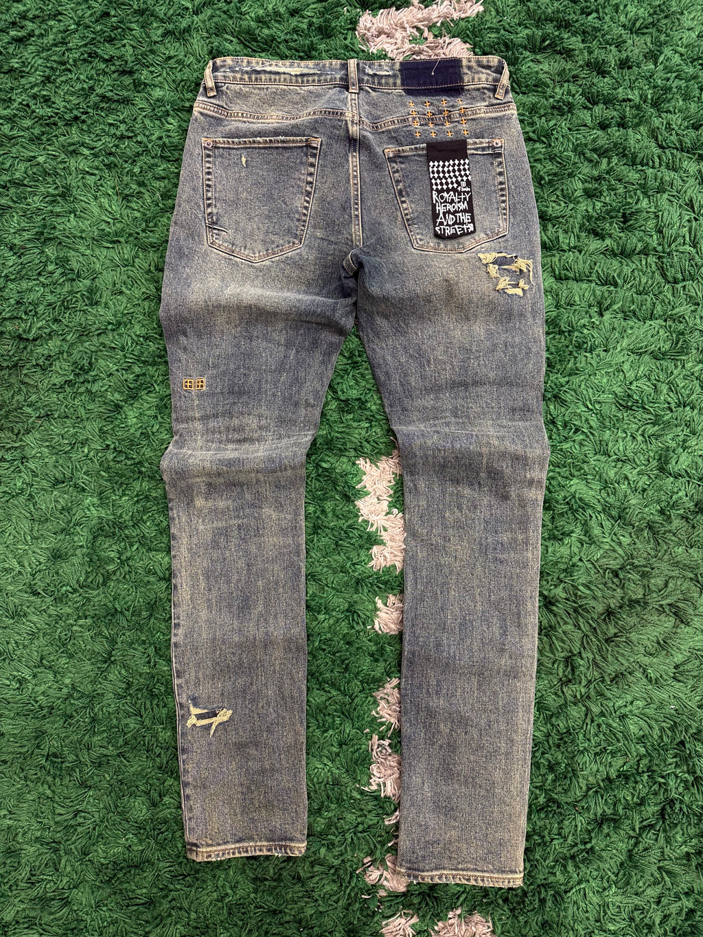 Ksubi Vintage Wash Distressed Denim
