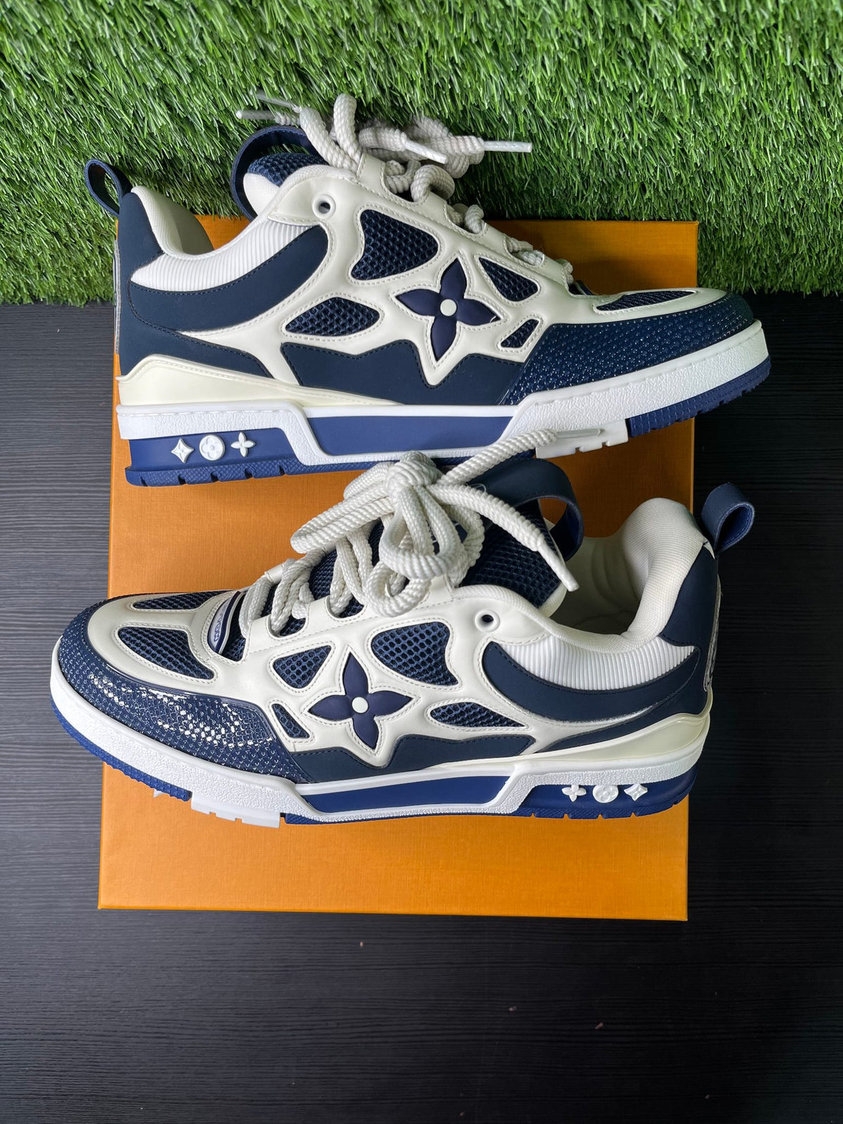 Louis Vuitton LV Navy Skate Sneaker