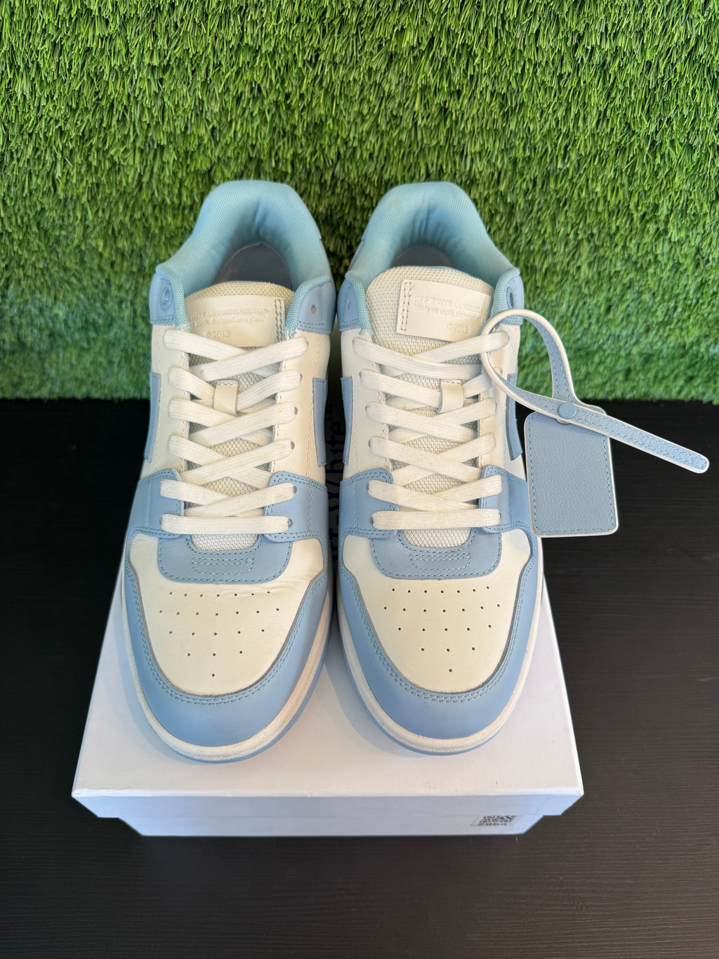 Off White OOS Sneaker Baby Blue/White