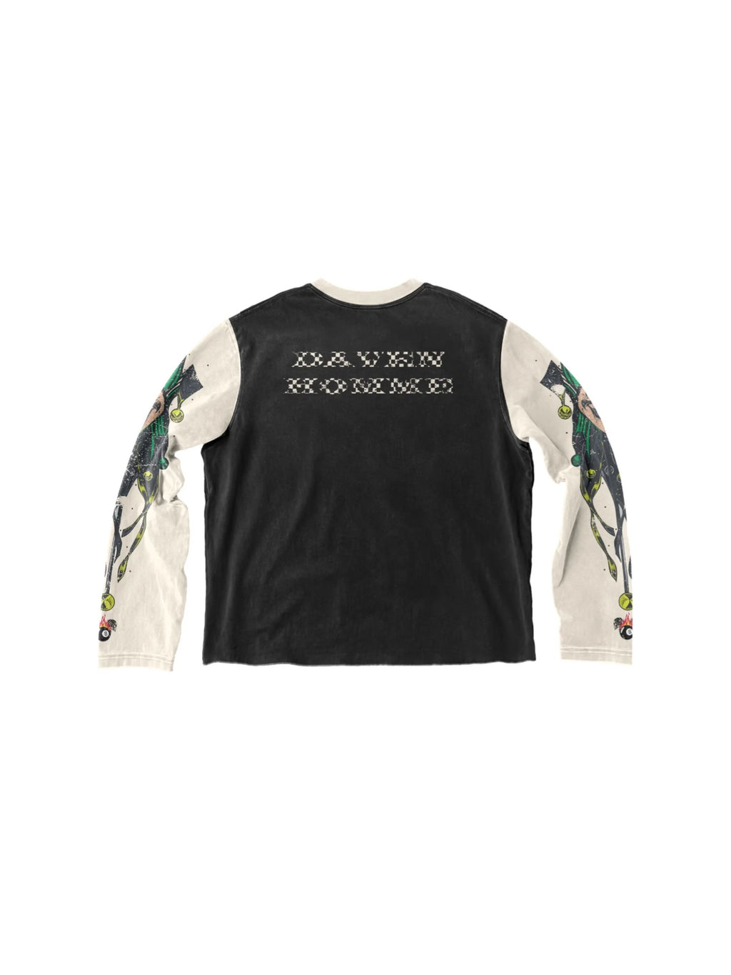 Daven Homme Jester L/S Black/White