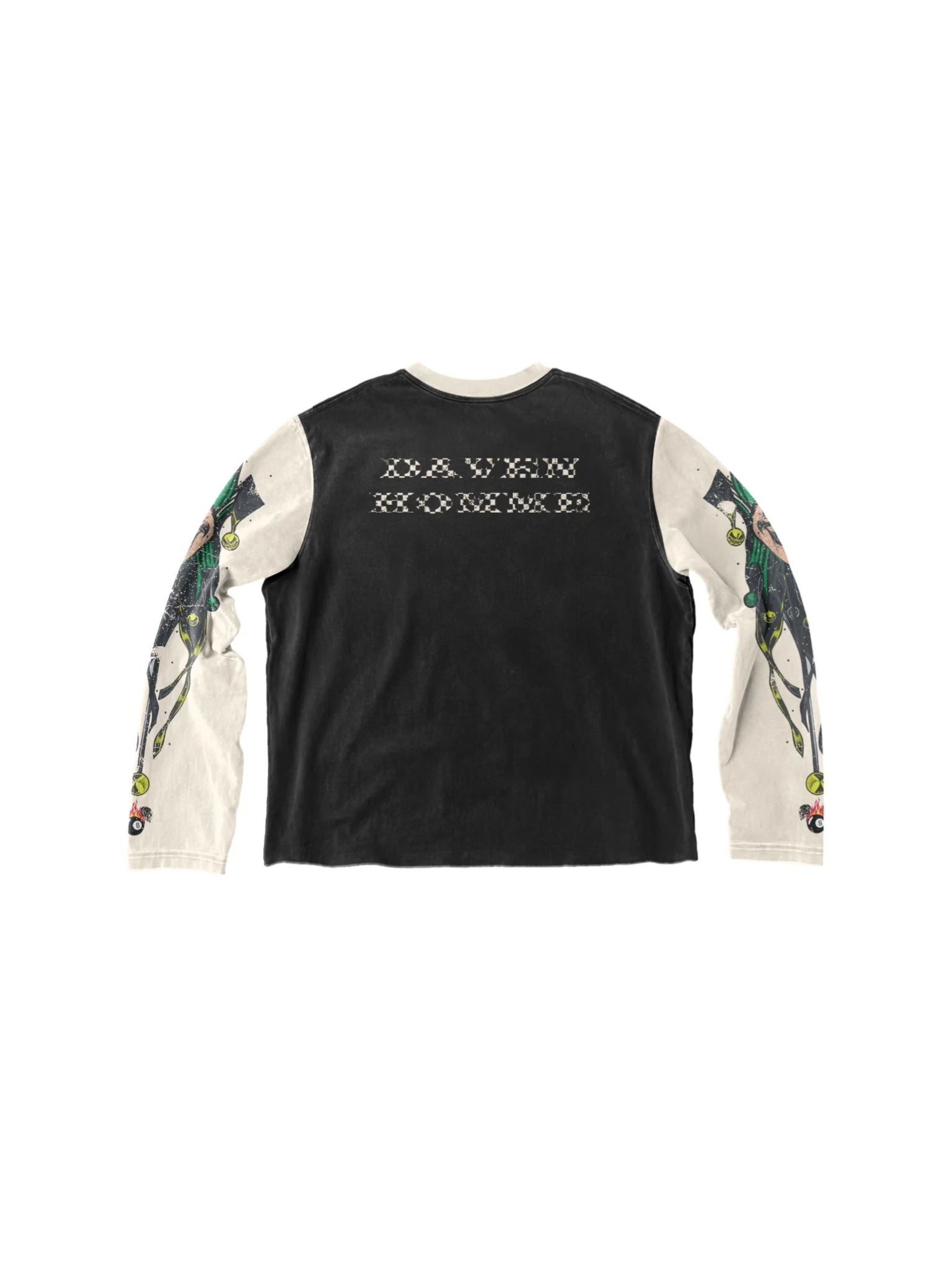 Daven Homme Jester L/S Black/White