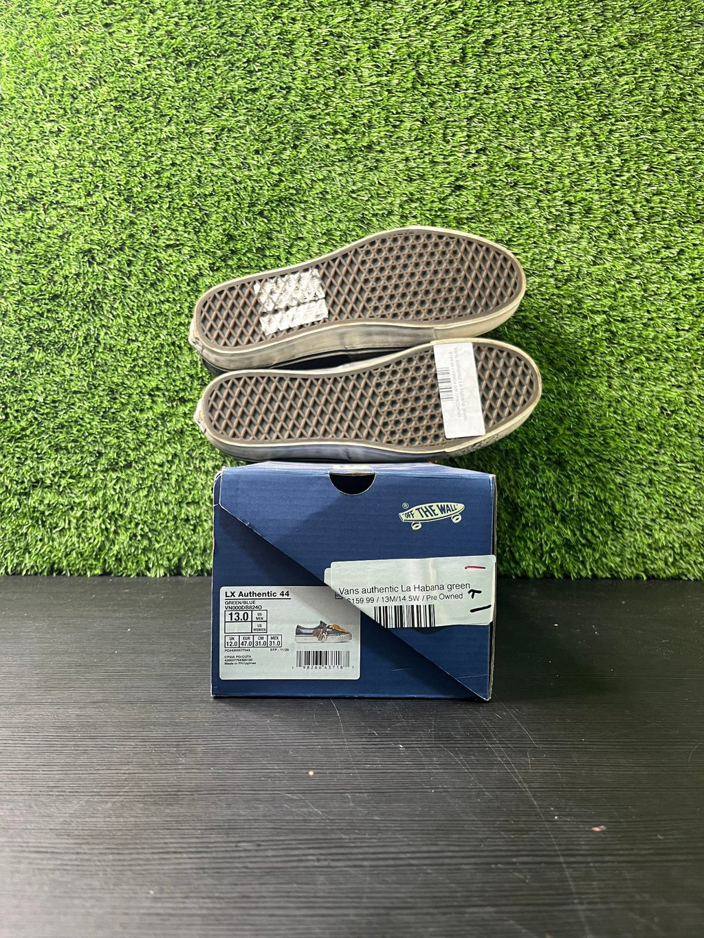 Vans authentic La Habana green