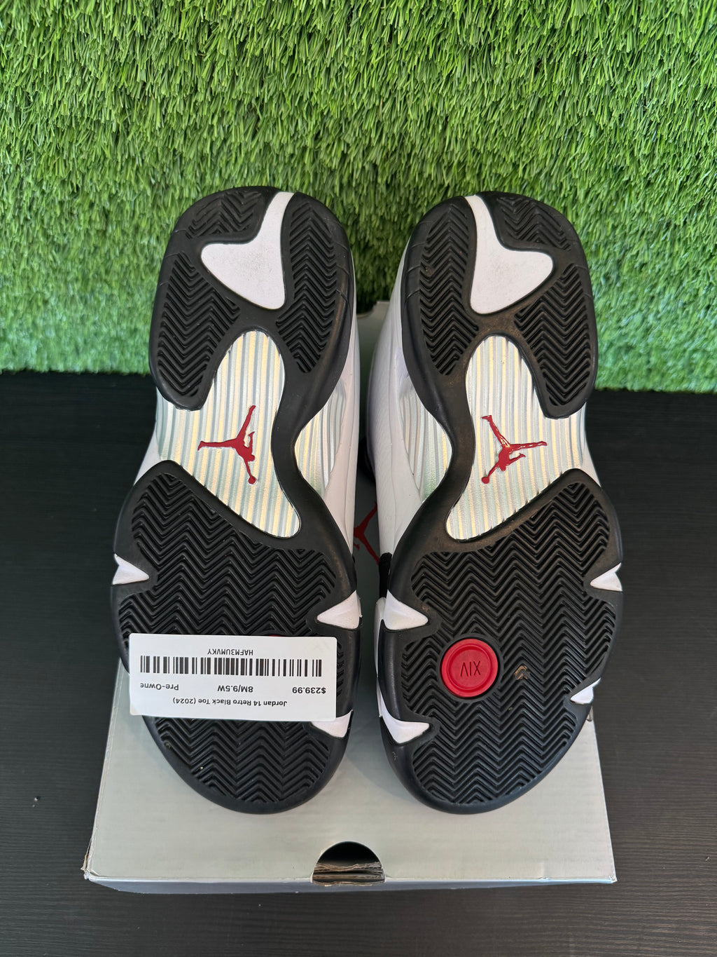 Jordan 14 Retro Black Toe (2024)