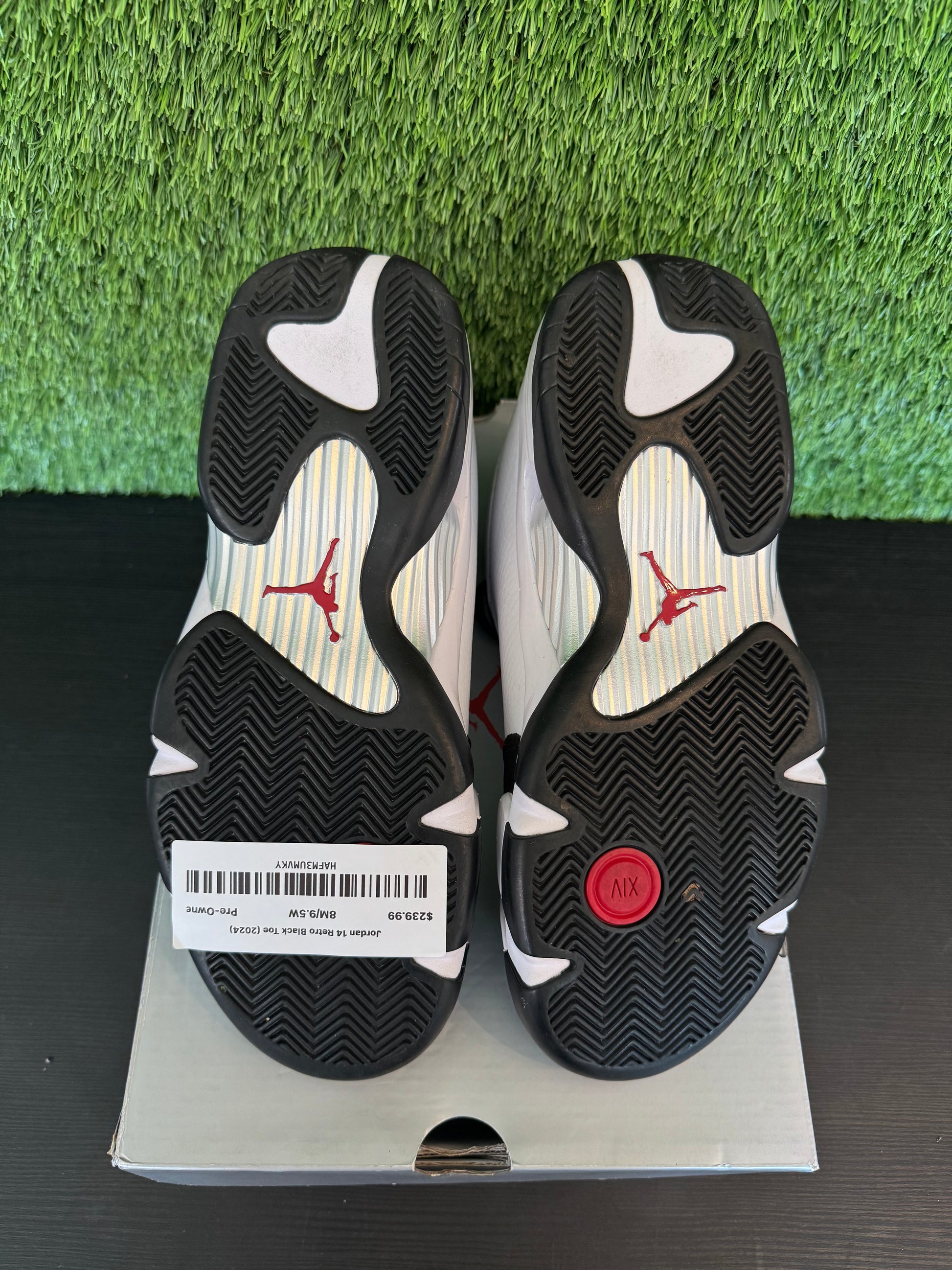 Jordan 14 Retro Black Toe (2024)