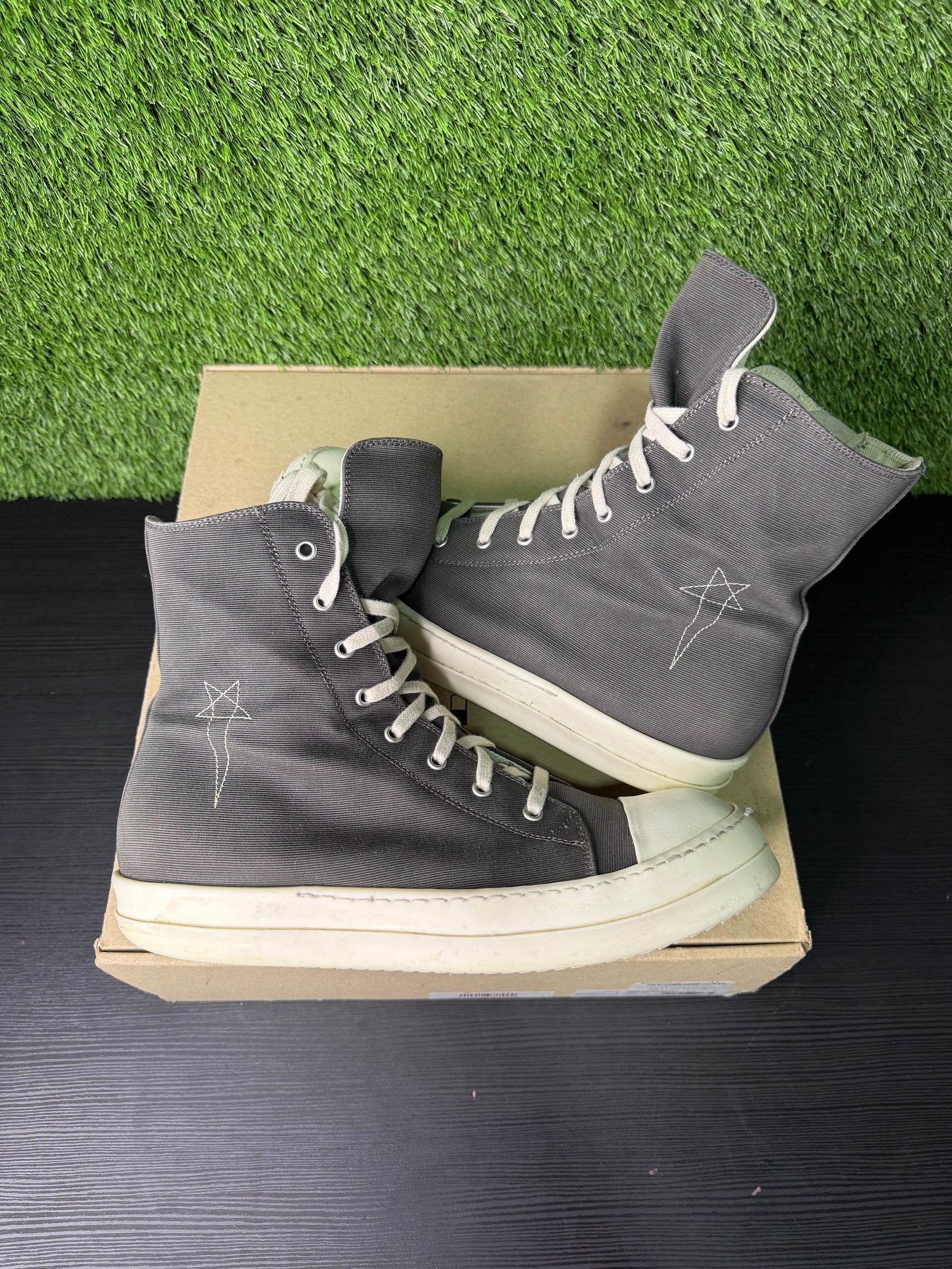 Rick Owens Hollywood DRKSHDW Pentagram High Dark Dust