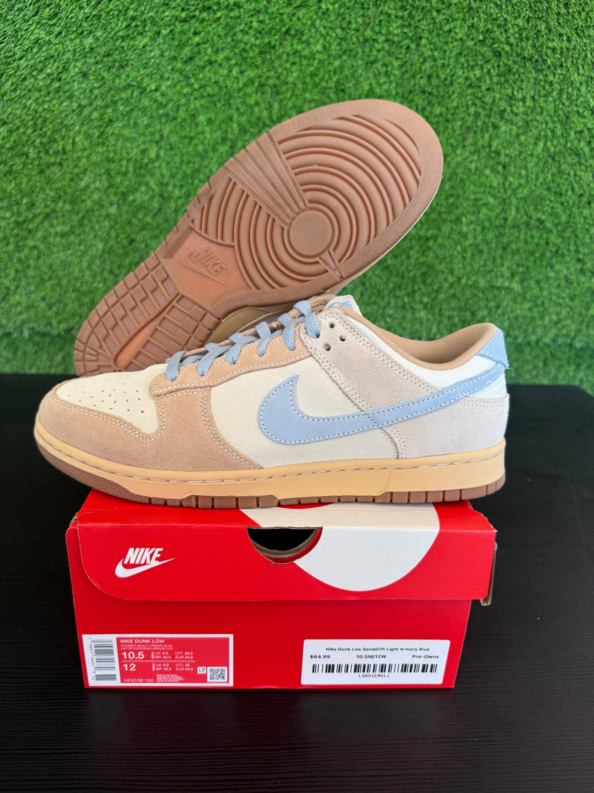 Nike Dunk Low Sanddrift Light Armory Blue