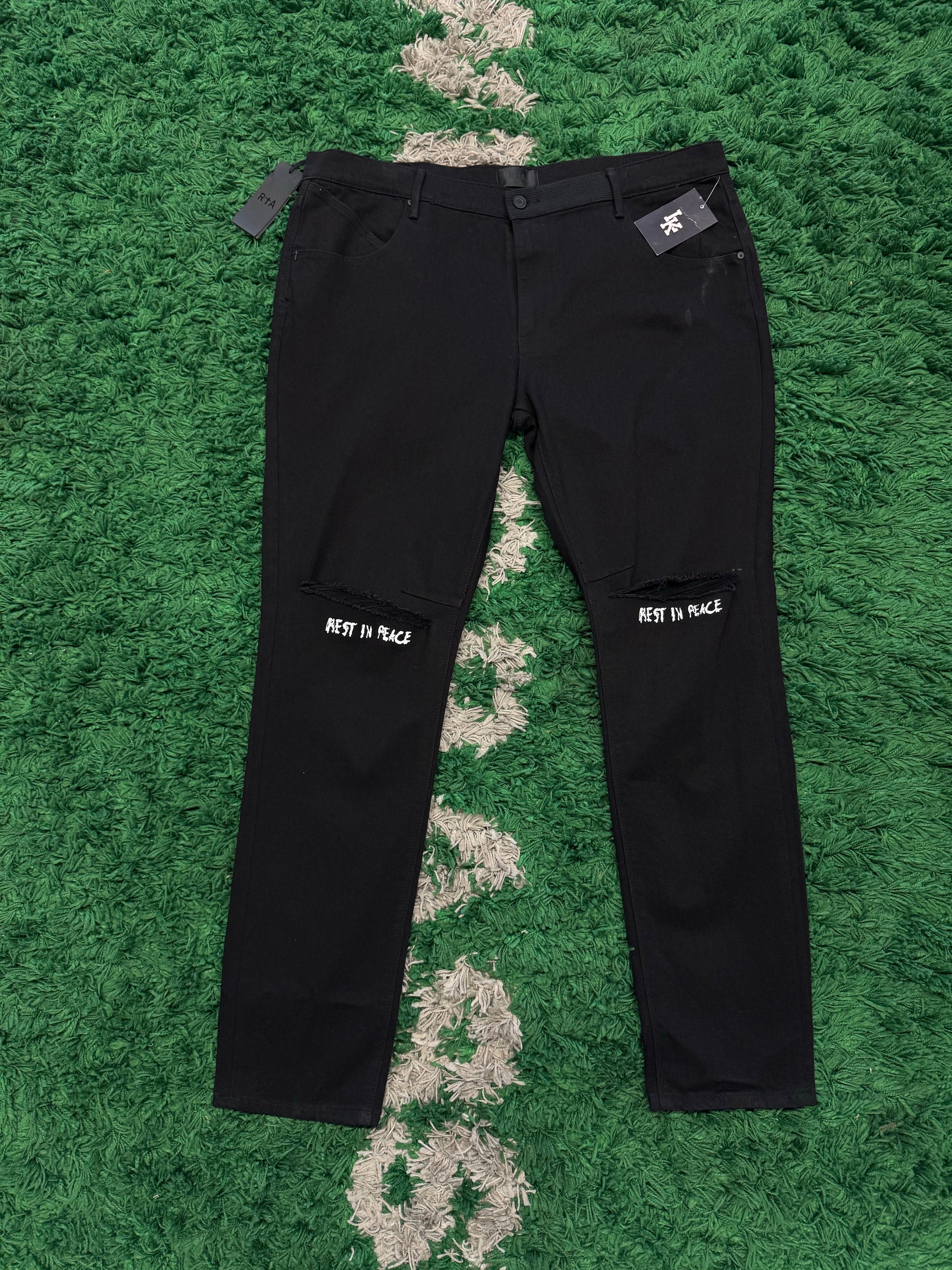 RTA Jeans Jet Black