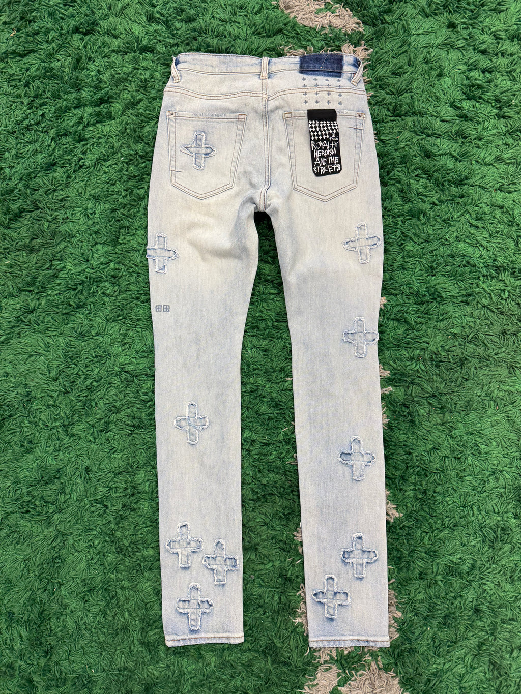 KSUBI Kraftwerk Cross Skinny Jeans