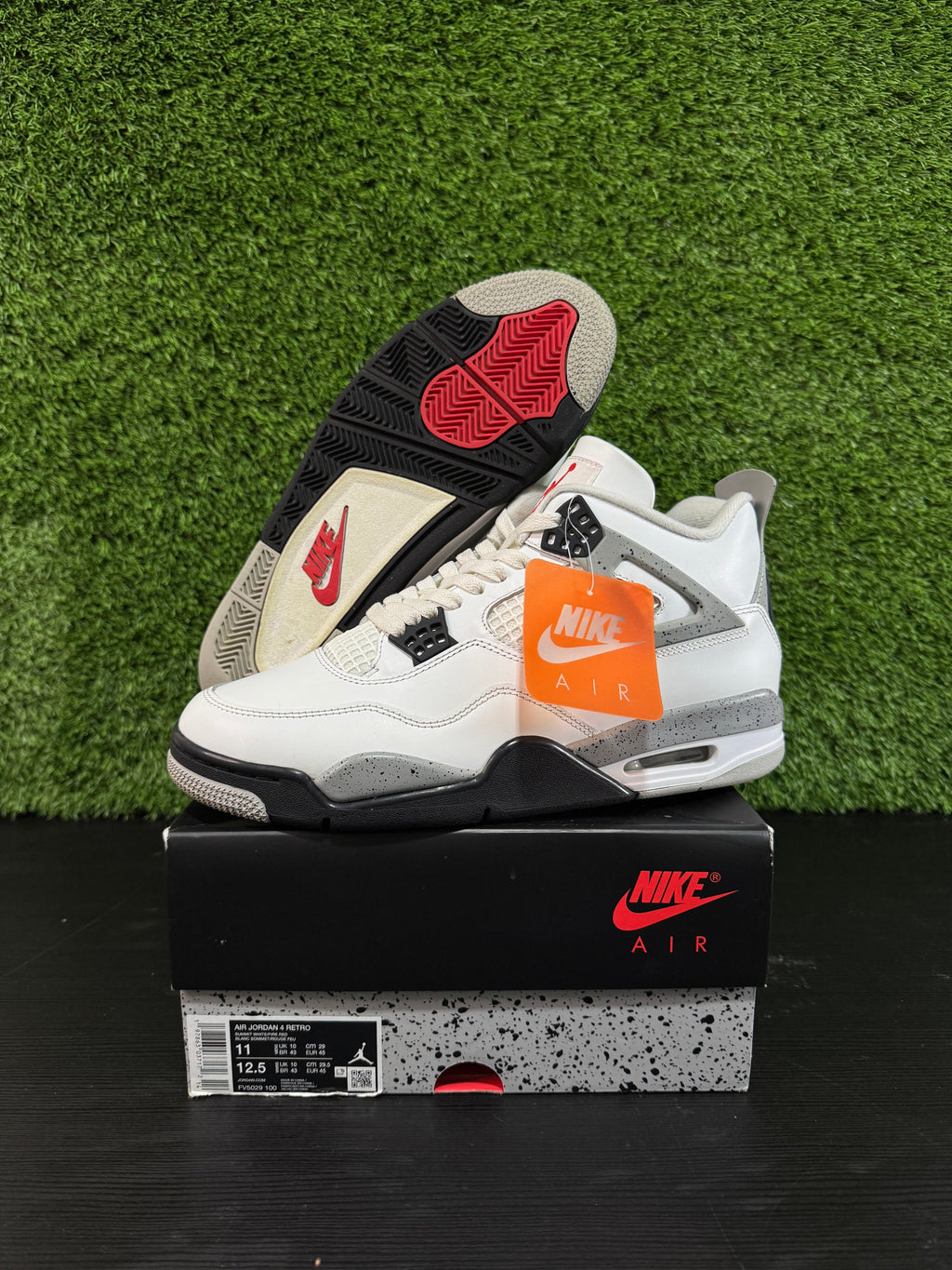Jordan 4 Retro White Cement (2025)
