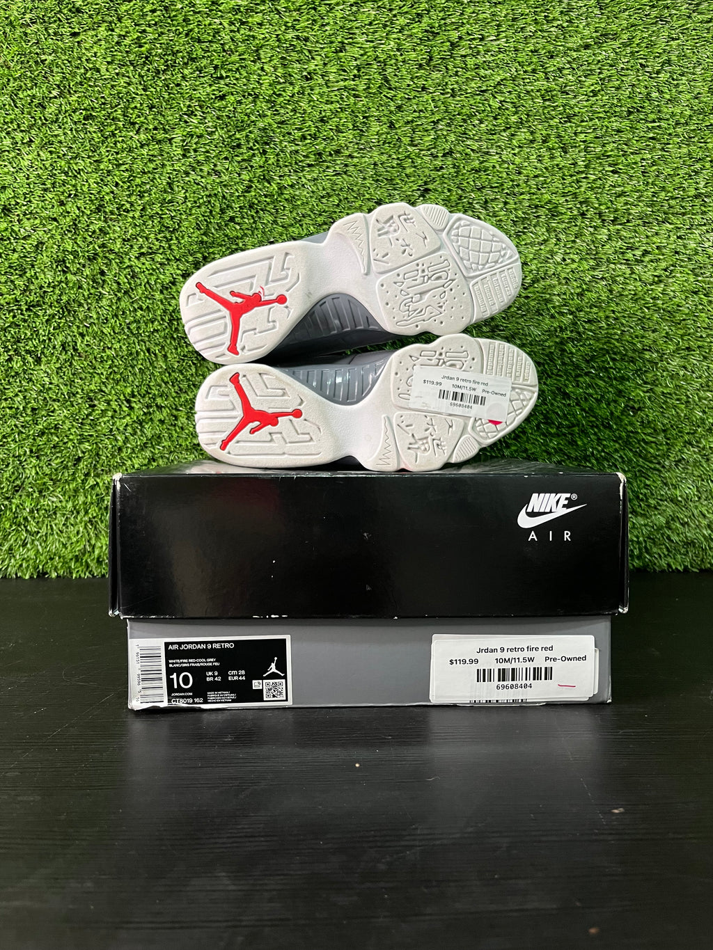 Jrdan 9 retro fire red
