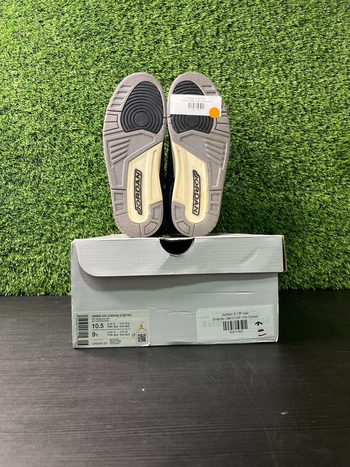 Jordan 3 Off noir