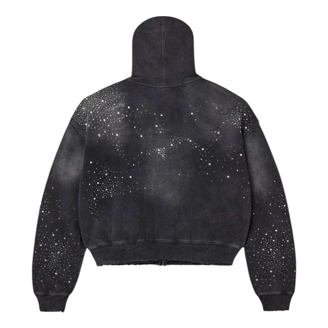 Vale Forever Classico Zip Up Hoodie Black