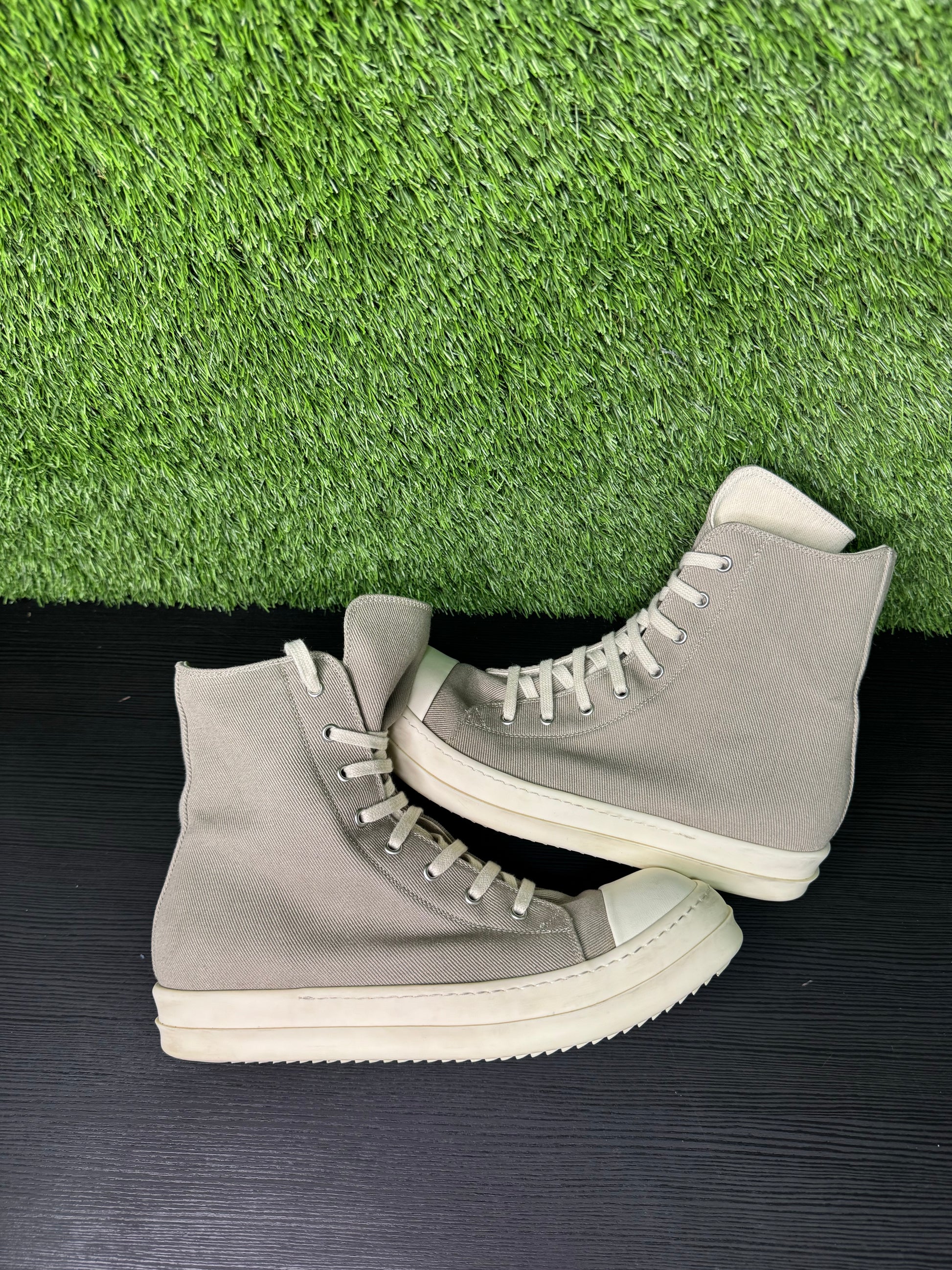 Rick Owens off white high top