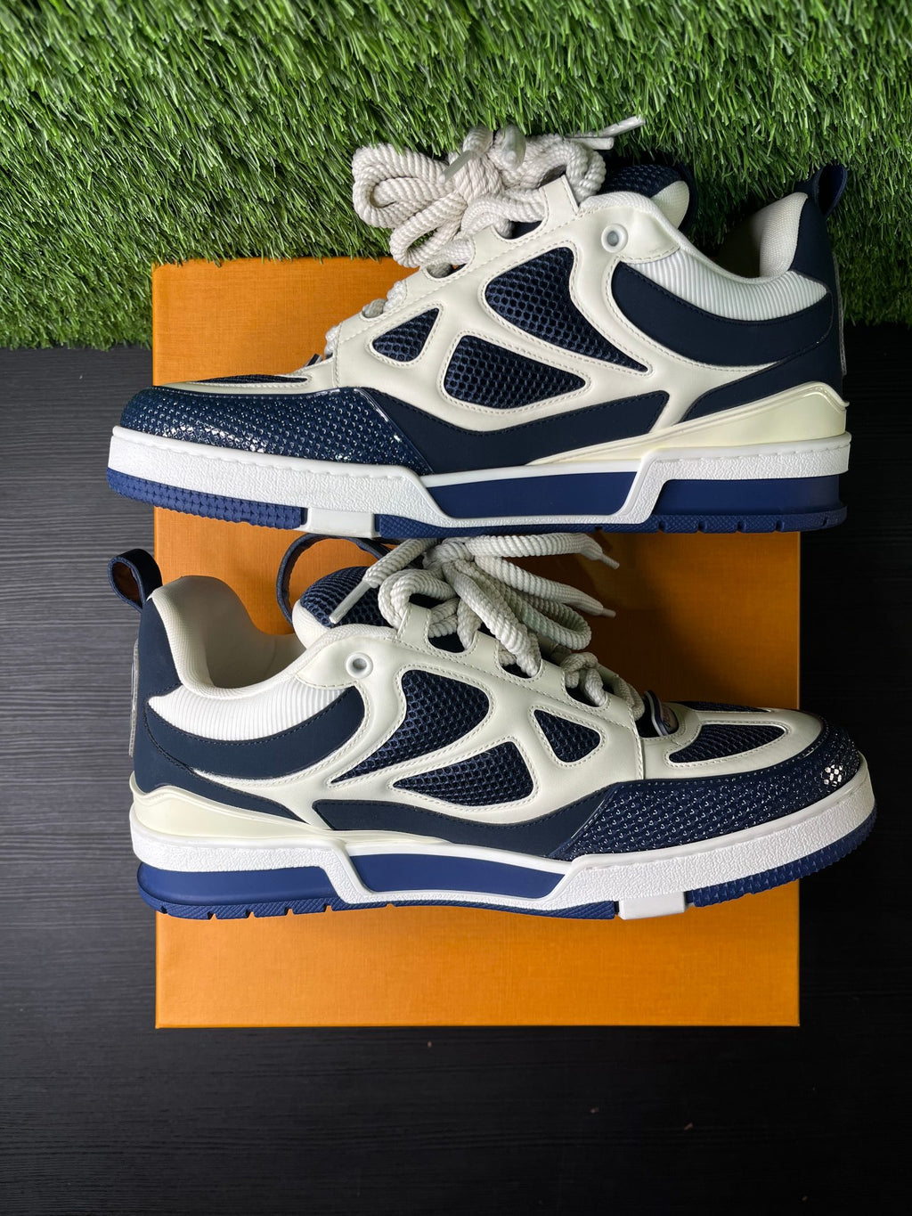 Louis Vuitton LV Navy Skate Sneaker