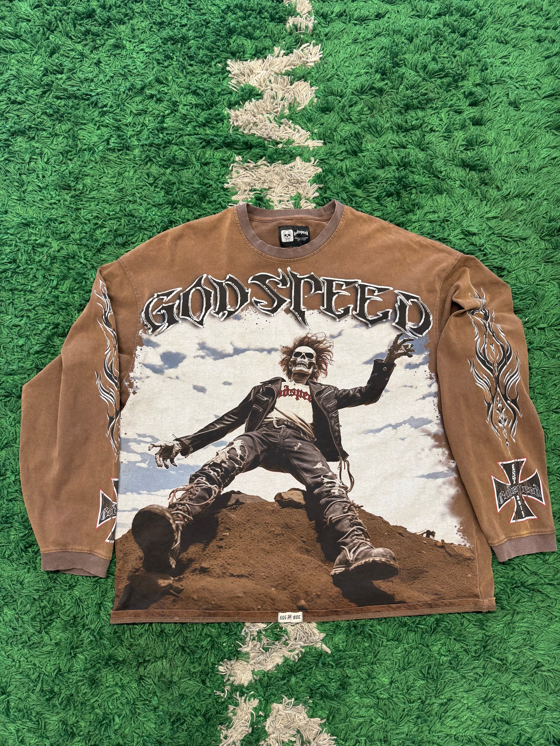 Godspeed rocker long sleeve (brown)
