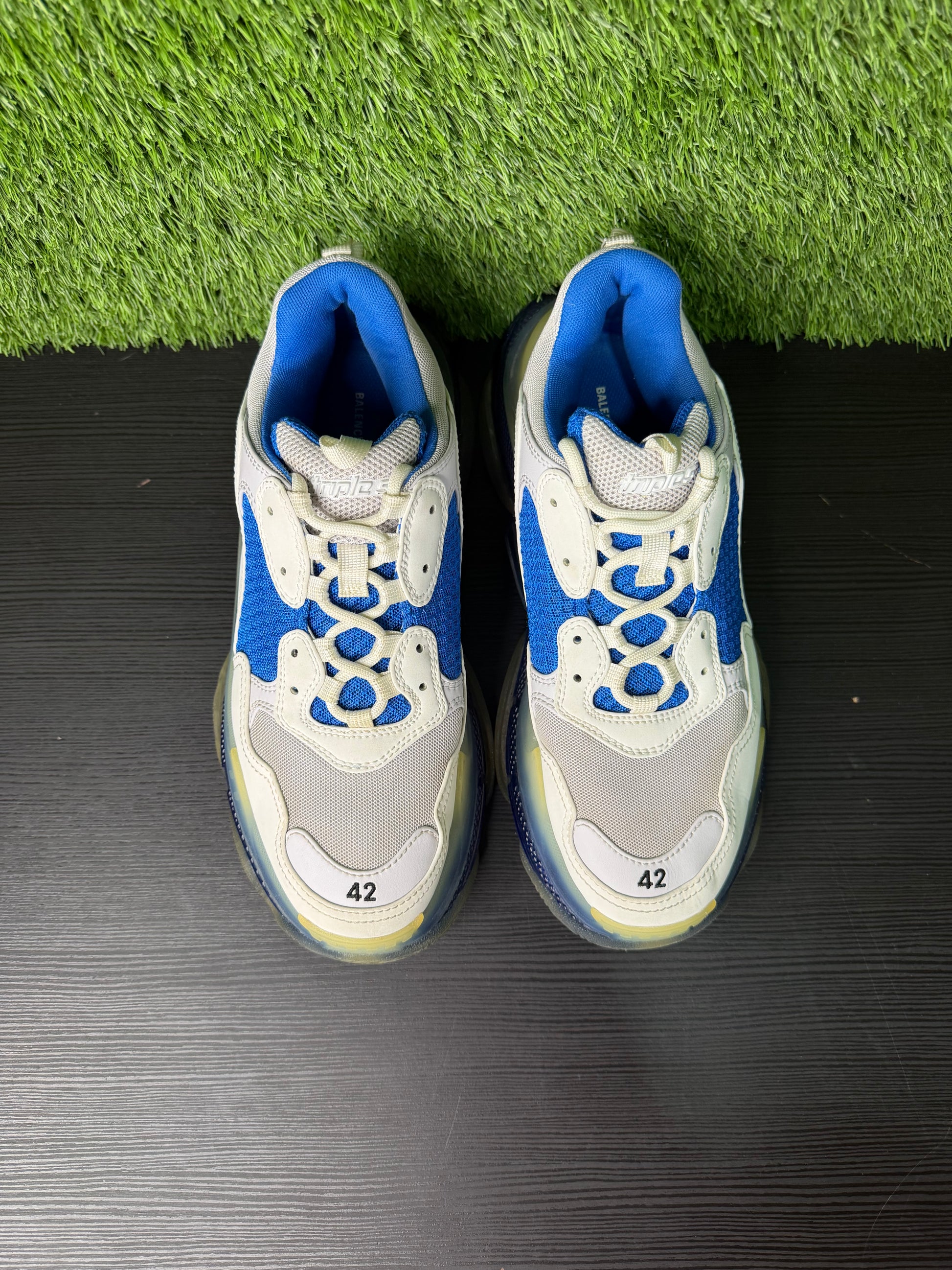 Balenciaga Triple S Sneaker White Blue