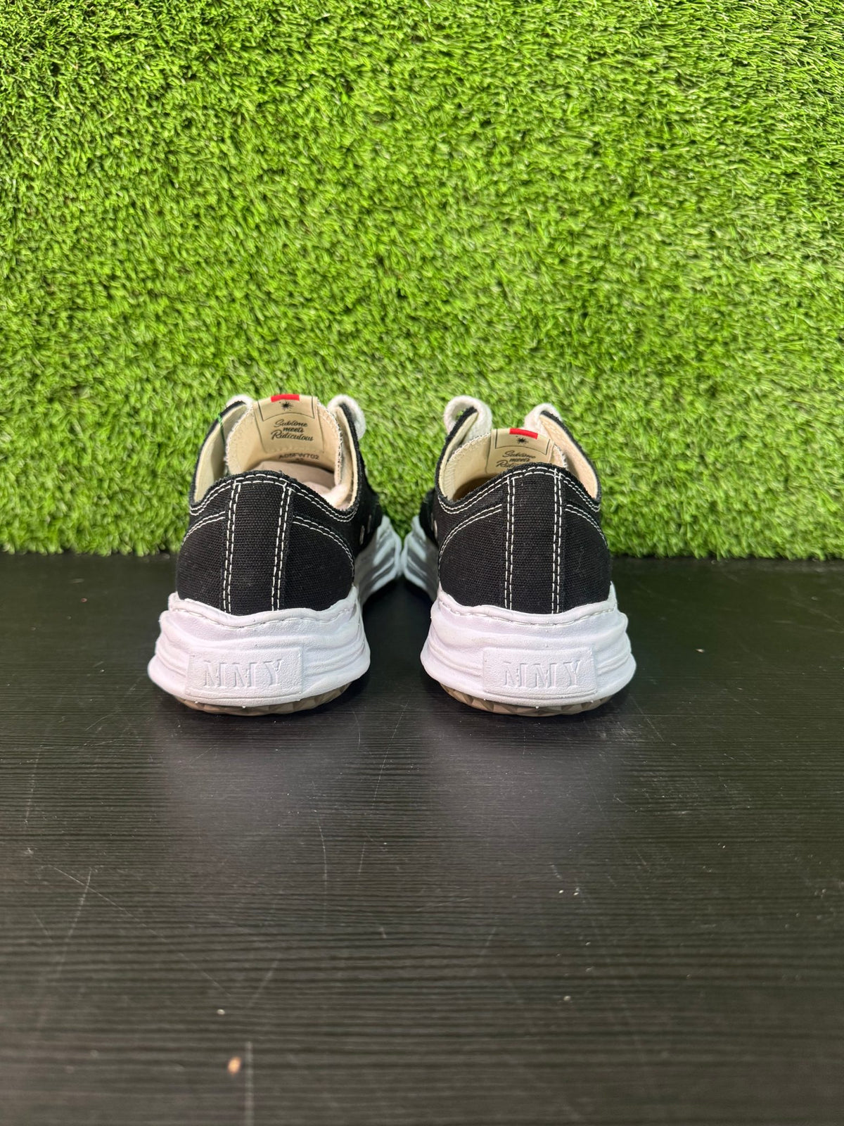 Maison Mihara Yasuhiro Hank OG Sole Canvas Low Black