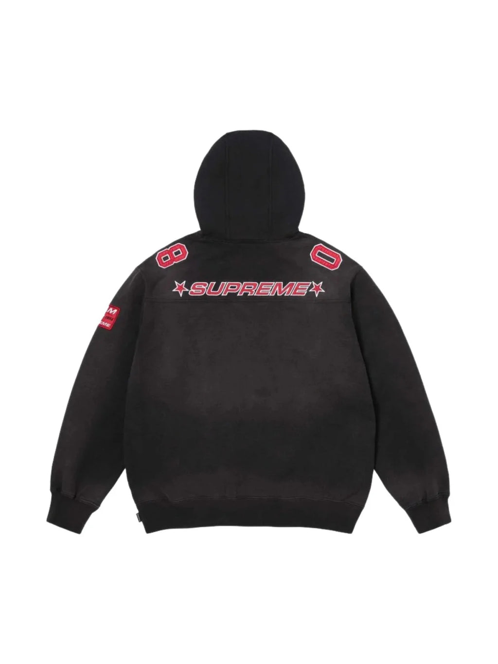 Supreme football jersey hooded