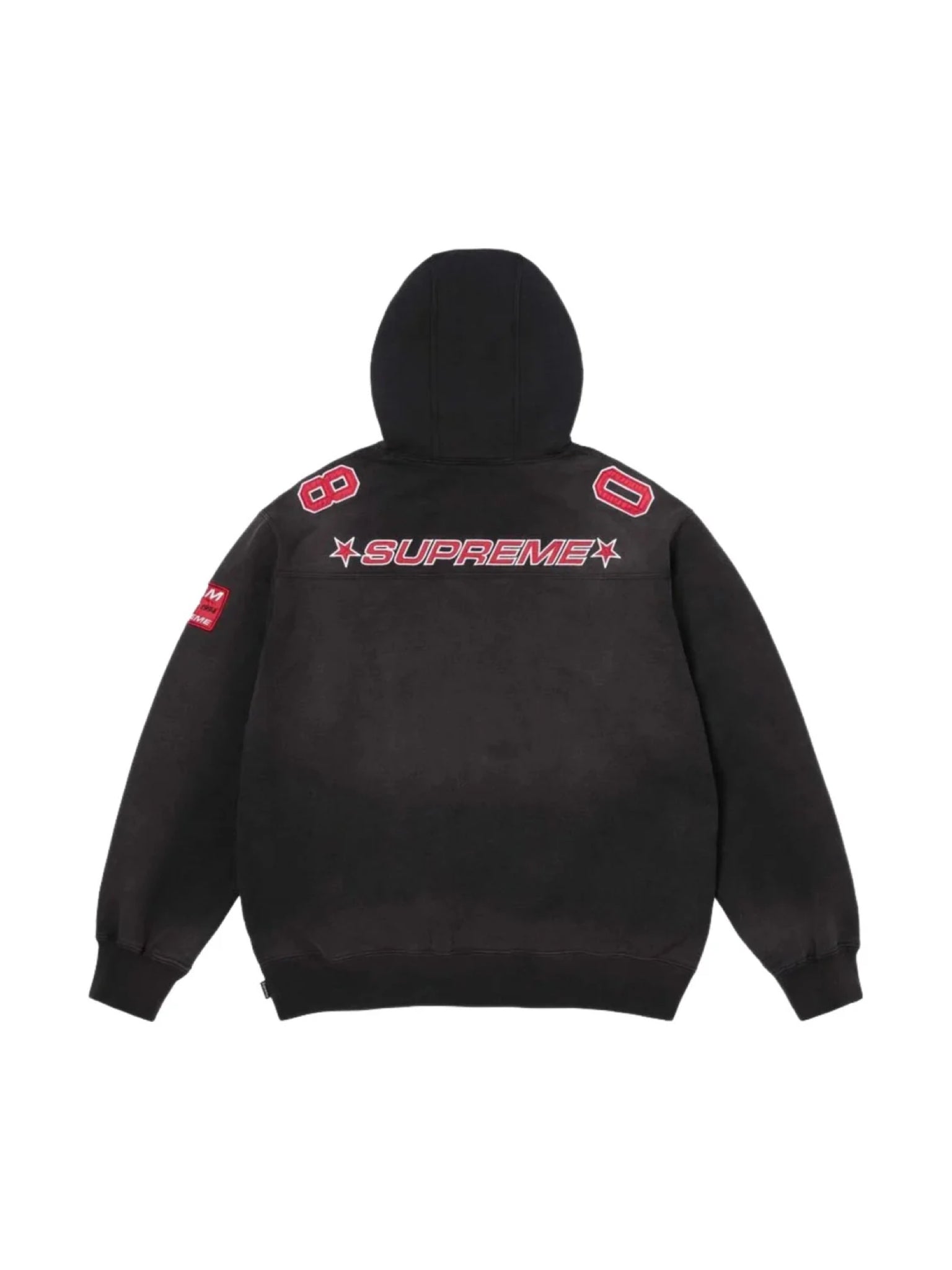 Supreme football jersey hooded