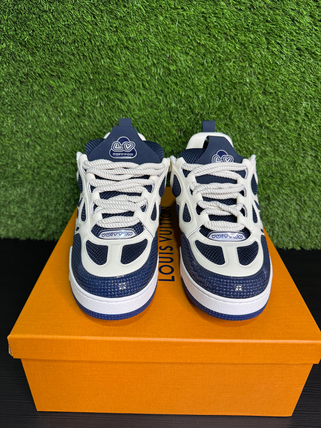 Louis Vuitton LV Navy Skate Sneaker