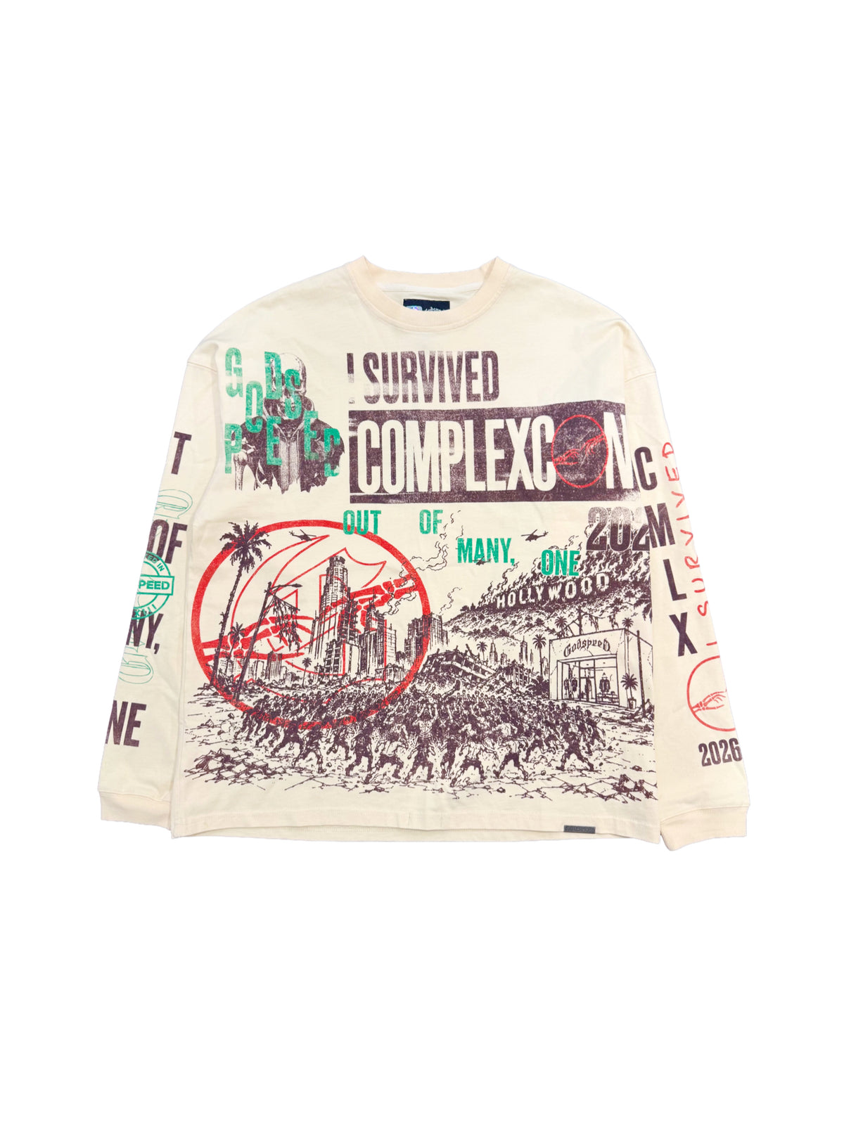 Godspeed x ComplexCon LA Tan L/S