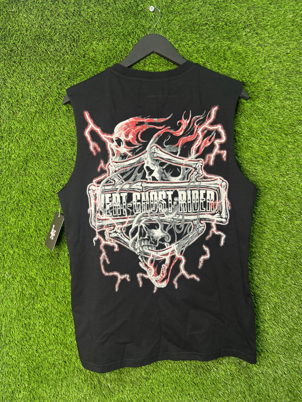 Retrovert ghost rider cutoff (black)