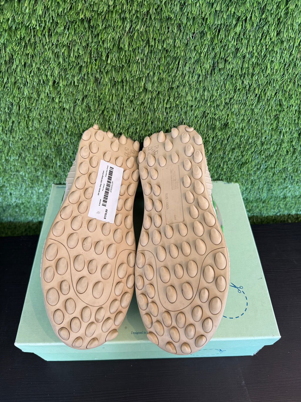 Off-White Odsy-1000 Beige Green