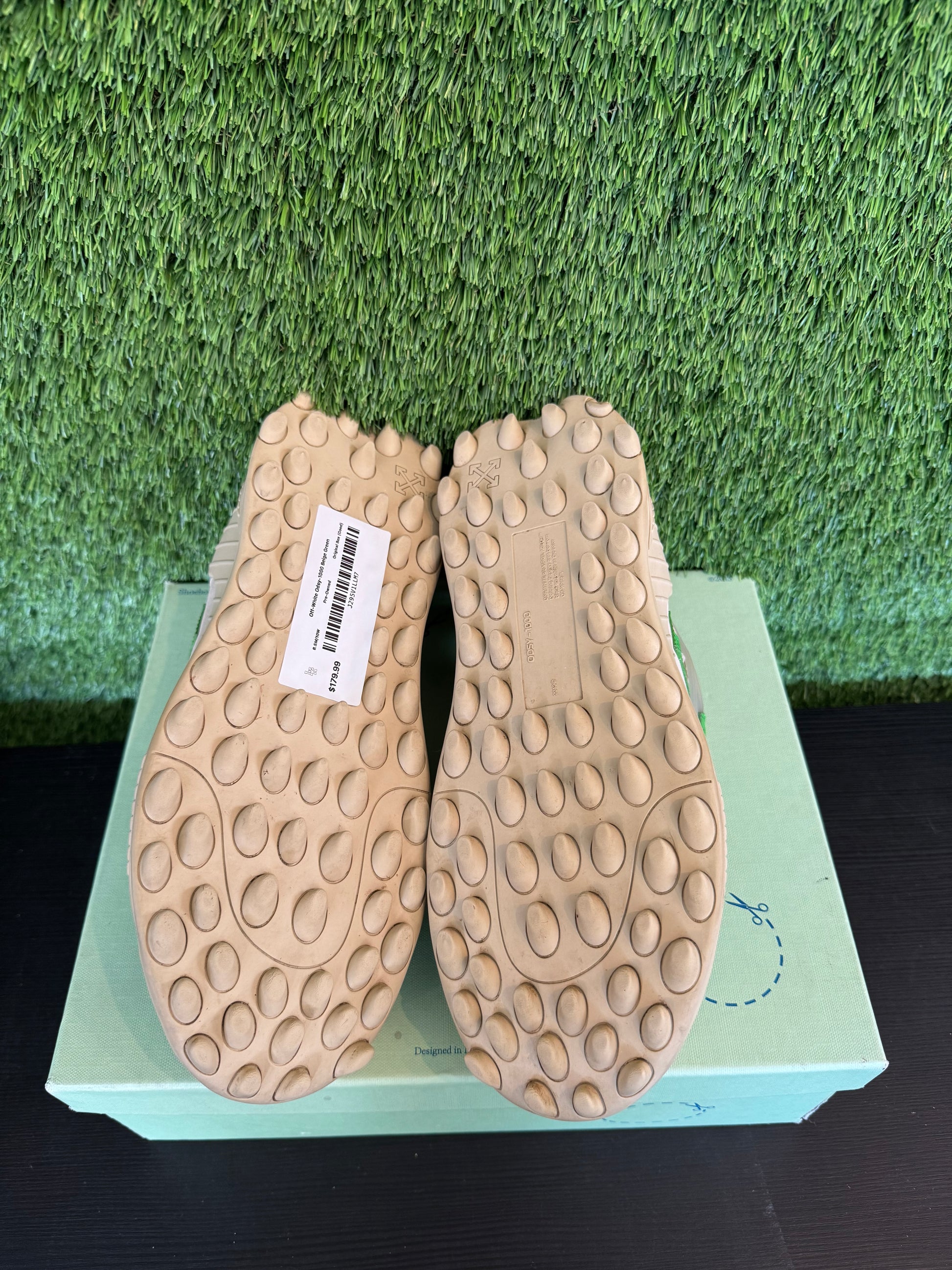 Off-White Odsy-1000 Beige Green