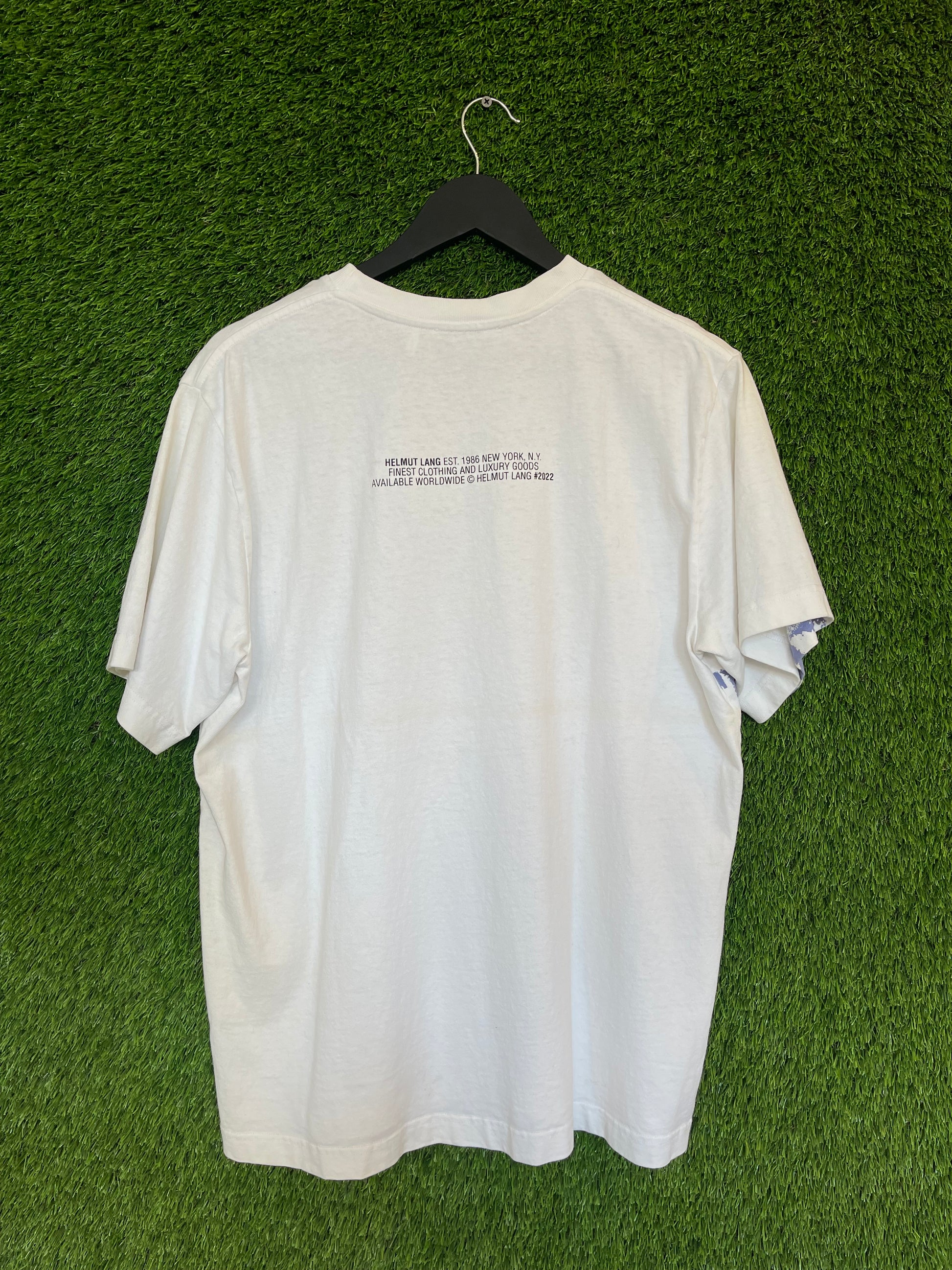 Helmut Lang Copyright Tee White