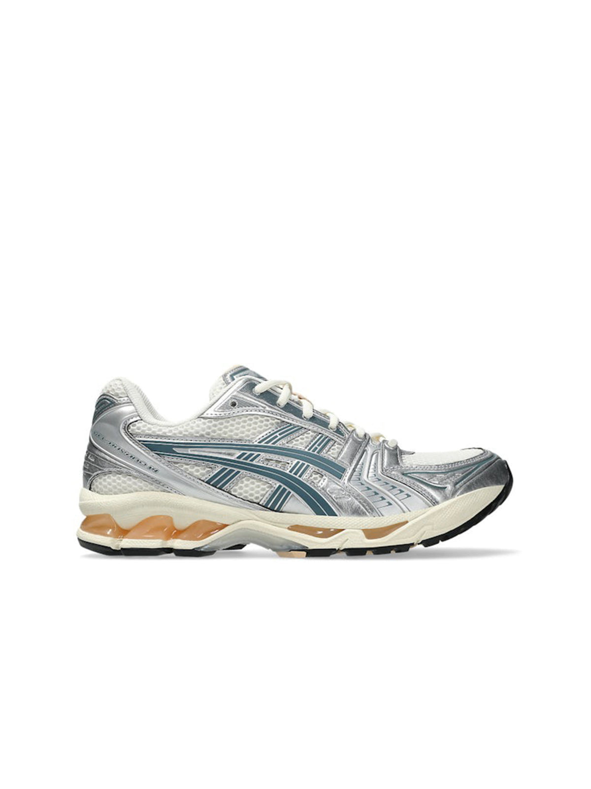 ASICS Gel-Kayano 14 Birch Pure Silver Teal Gold