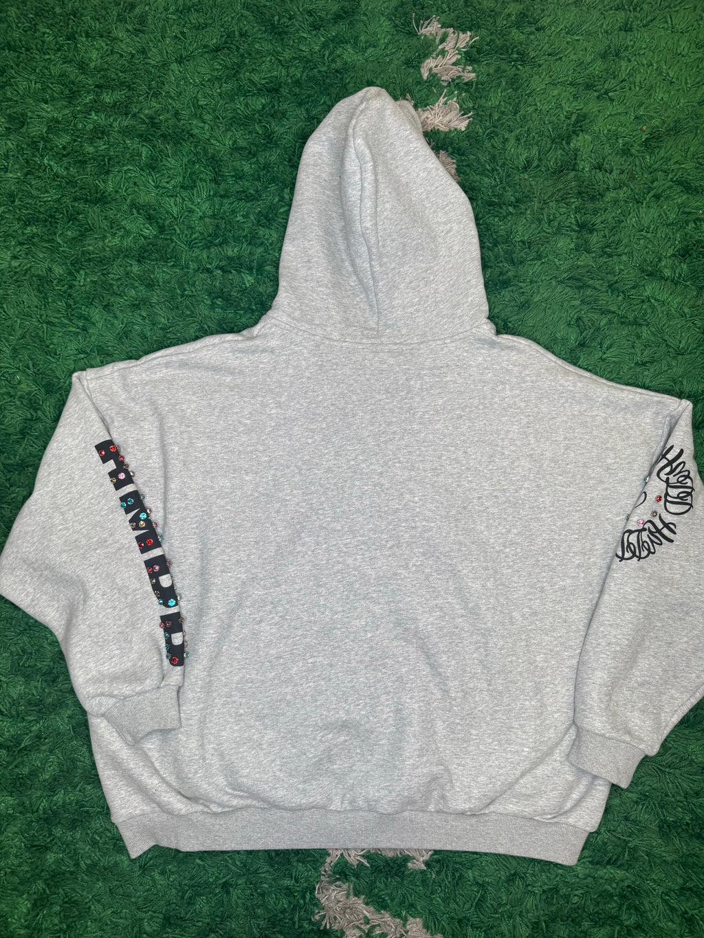 HMDD Camo Chimstone Grey Zip-Up Hoodie